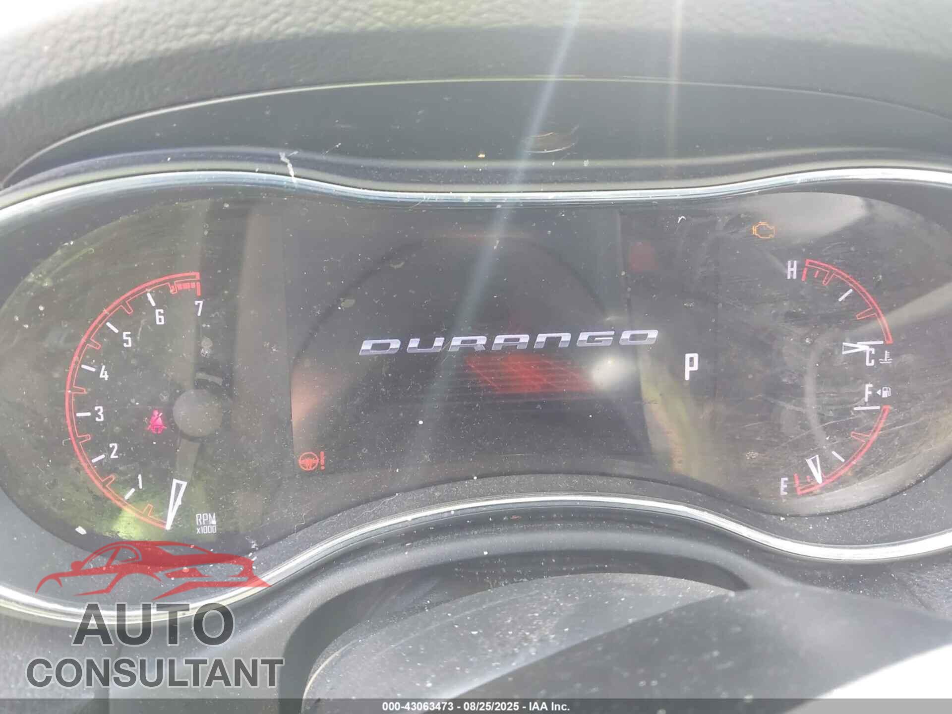 DODGE DURANGO 2015 - 1C4RDJAG5FC864448