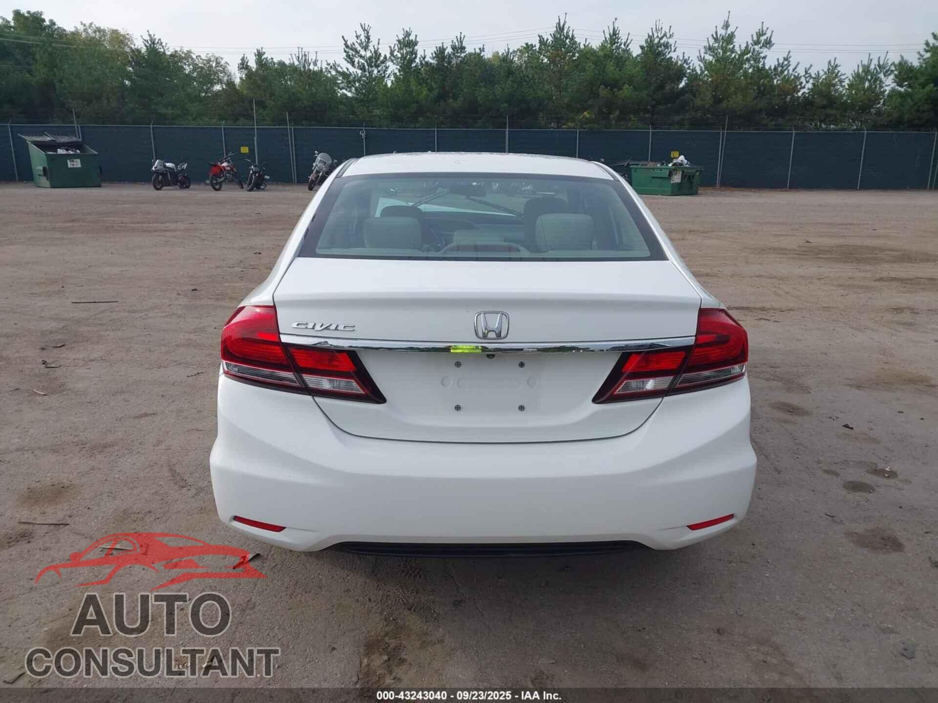 HONDA CIVIC 2014 - 19XFB2F58EE034222