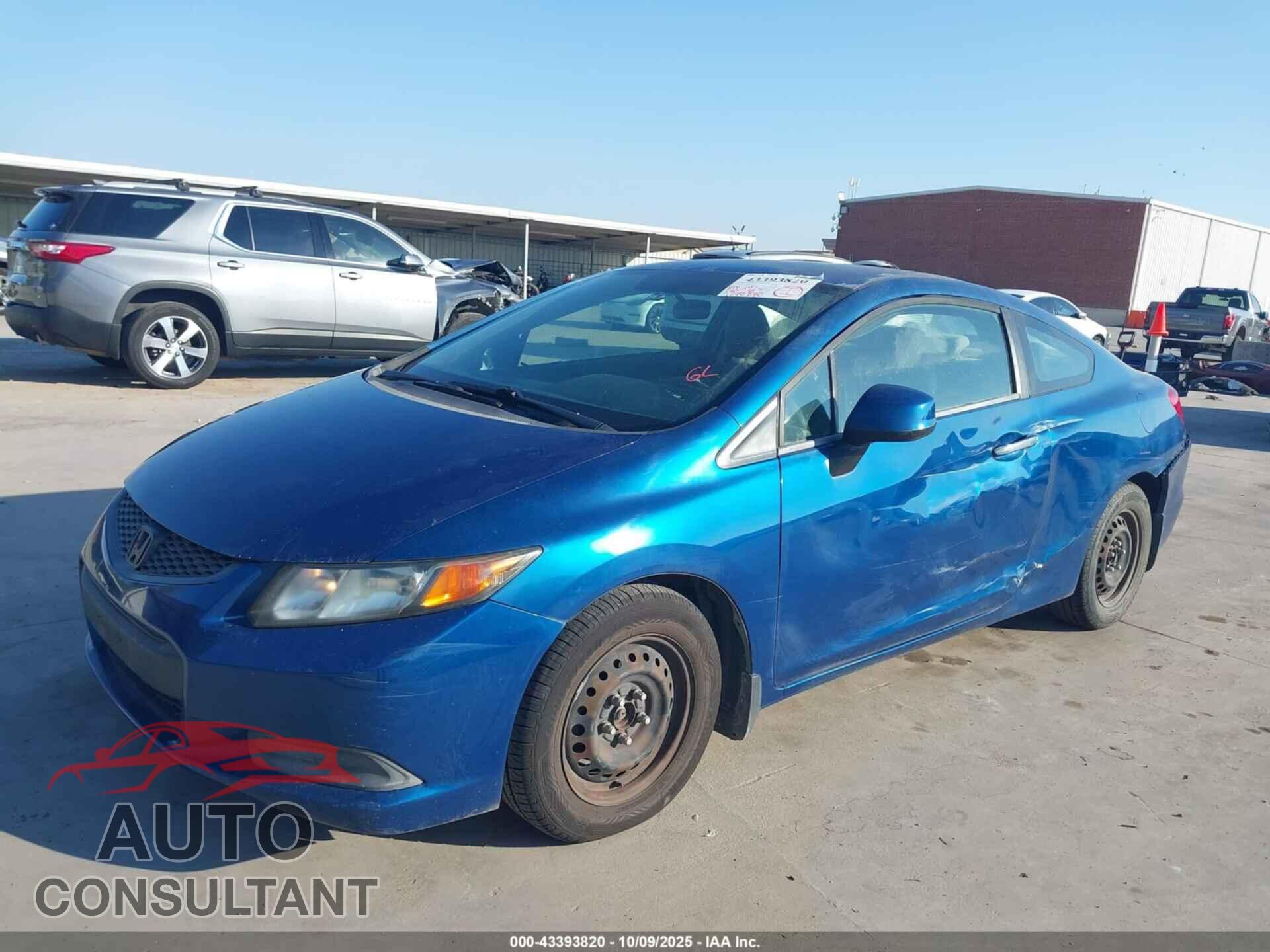 HONDA CIVIC 2012 - 2HGFG3B59CH522546