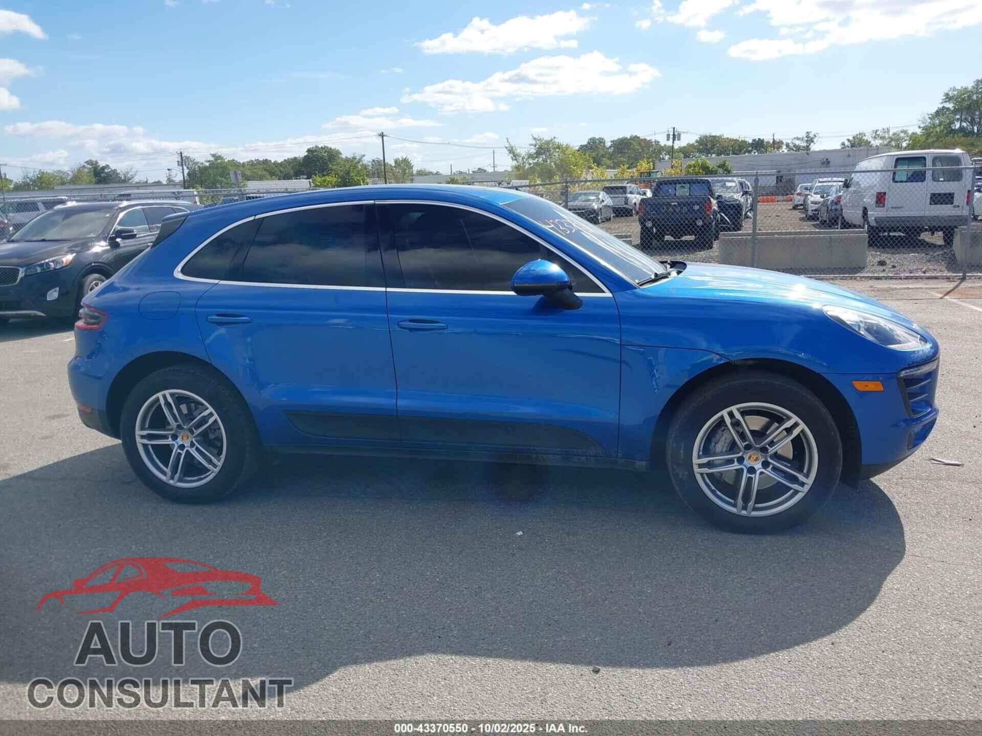PORSCHE MACAN 2017 - WP1AB2A58HLB13210