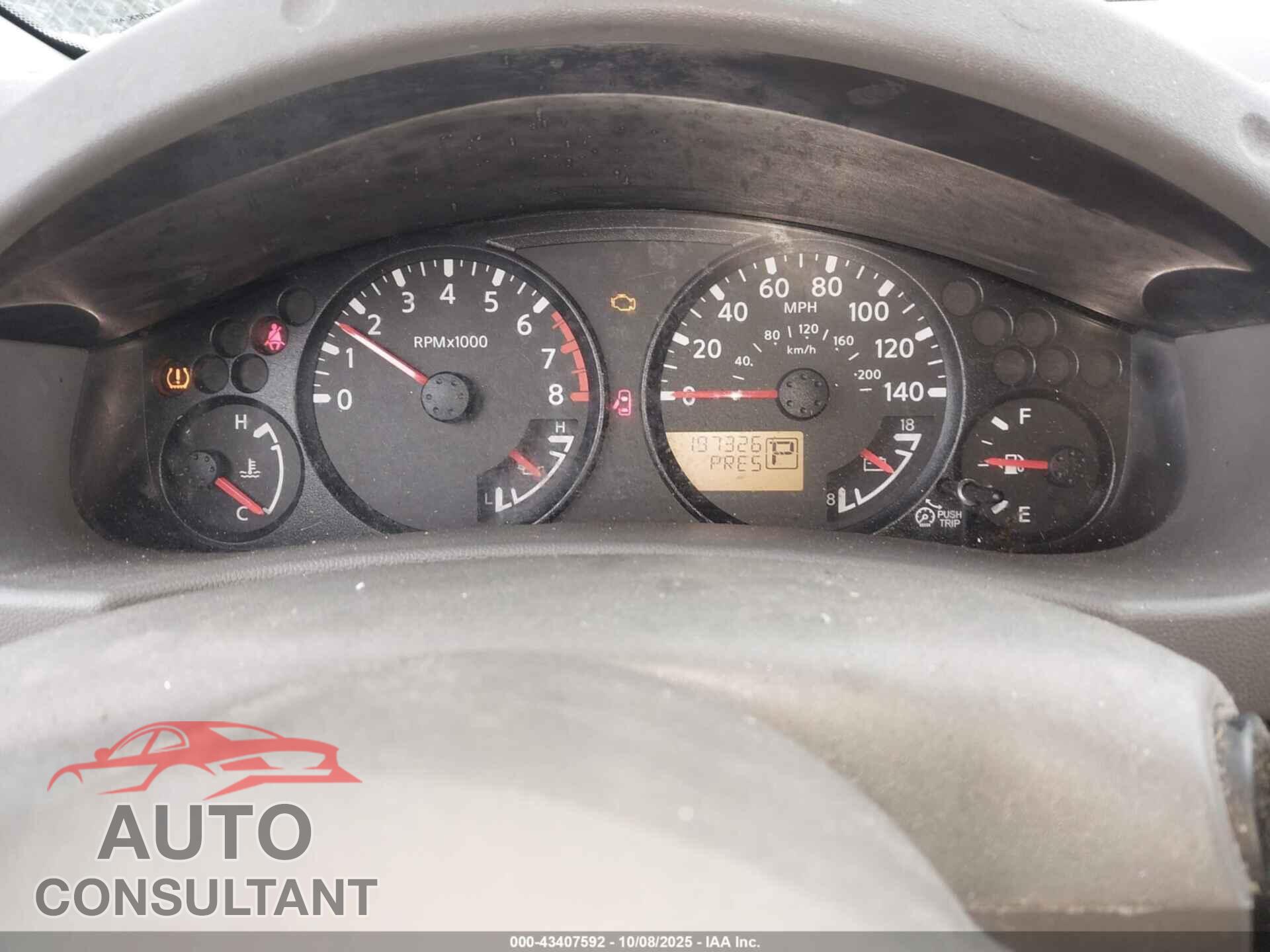 NISSAN FRONTIER 2012 - 1N6AD0ER2CC416955