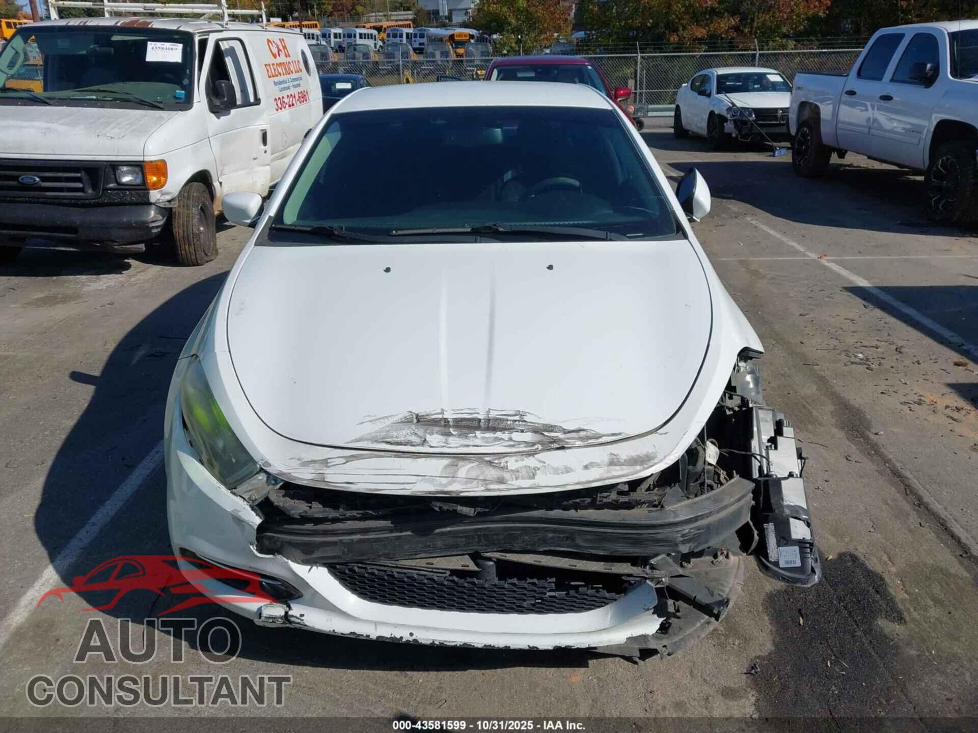 DODGE DART 2014 - 1C3CDFBB2ED740561