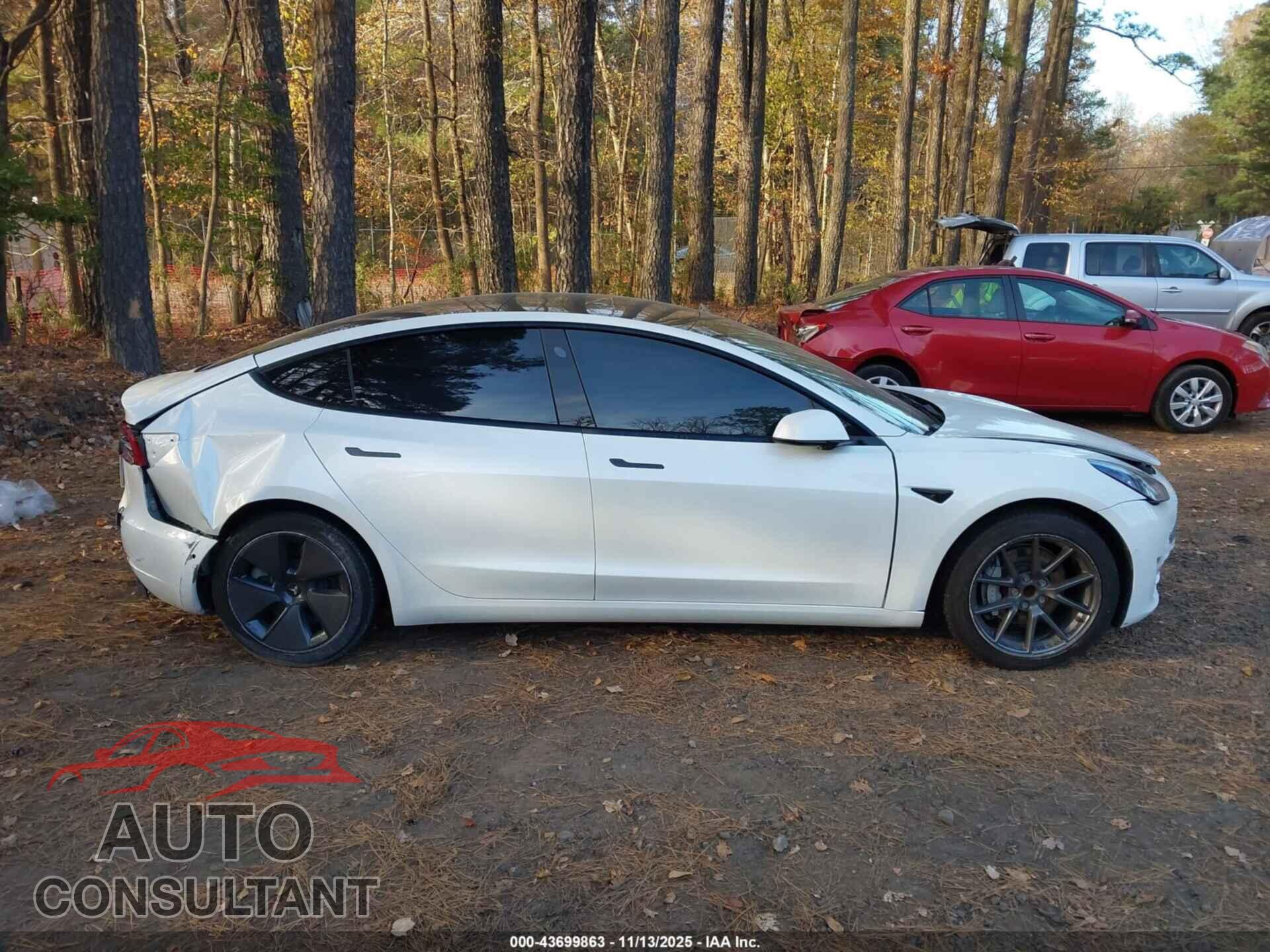 TESLA MODEL 3 2022 - 5YJ3E1EA7NF126063