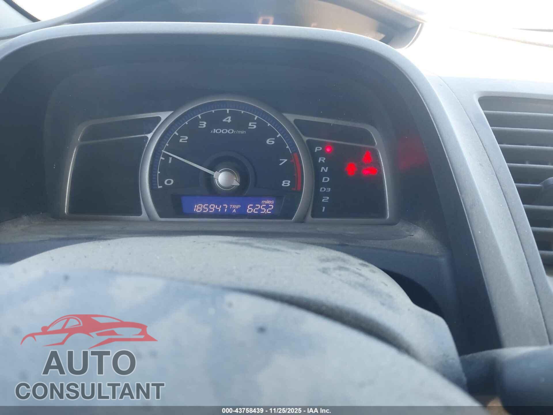HONDA CIVIC 2009 - 19XFA16319E021166