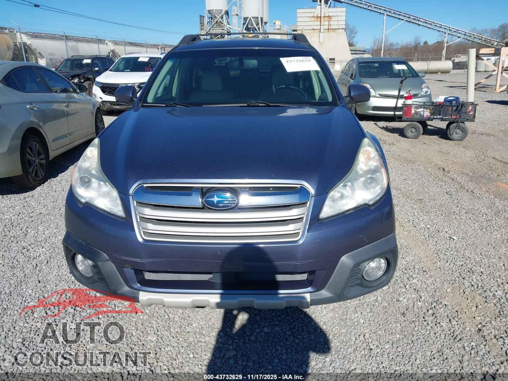 SUBARU OUTBACK 2014 - 4S4BRBLC2E3302536