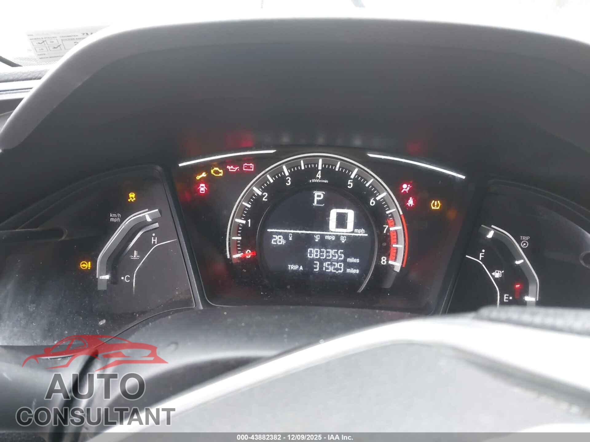 HONDA CIVIC 2017 - 2HGFC2F59HH543517