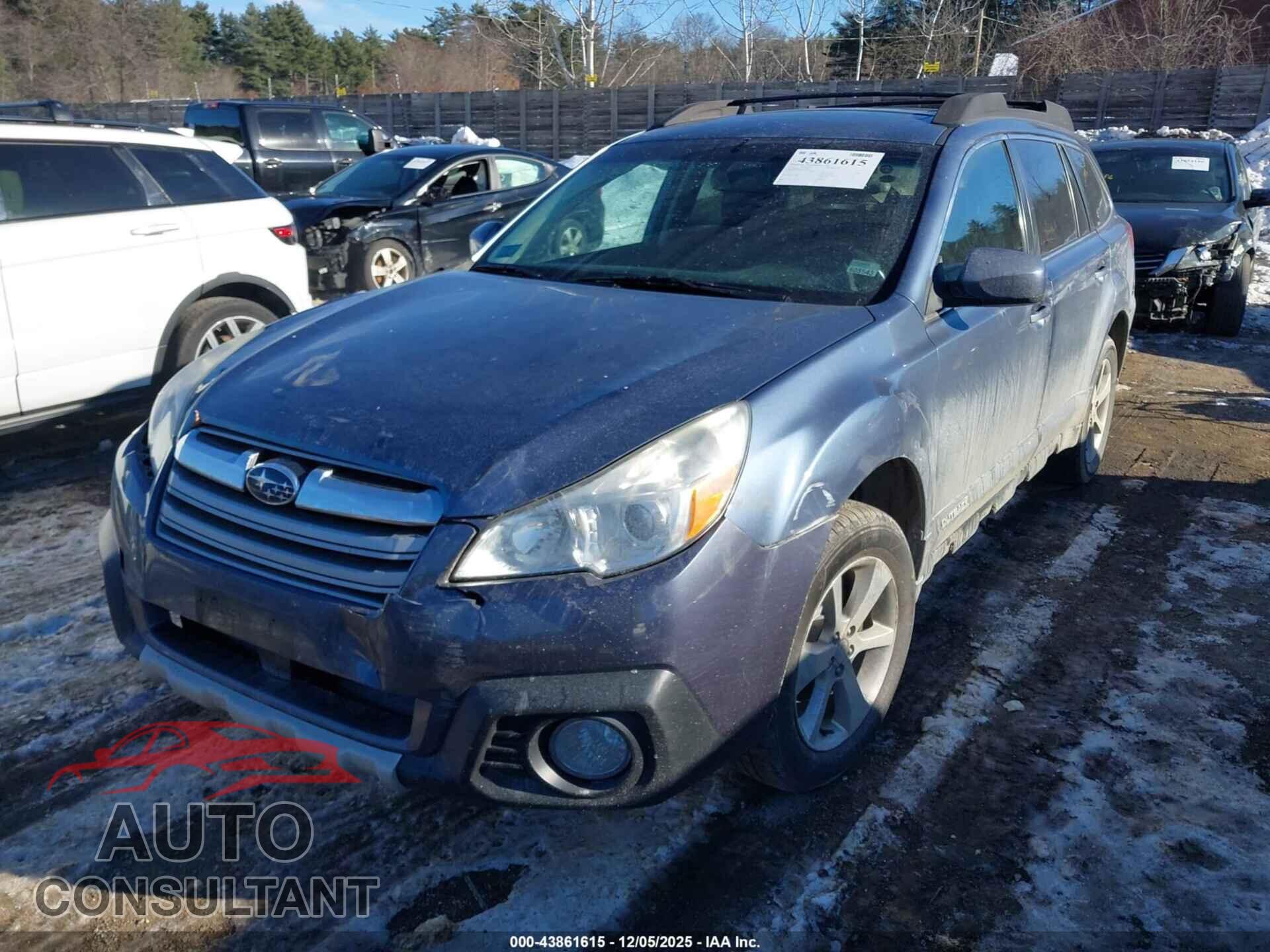 SUBARU OUTBACK 2014 - 4S4BRBLC9E3200487