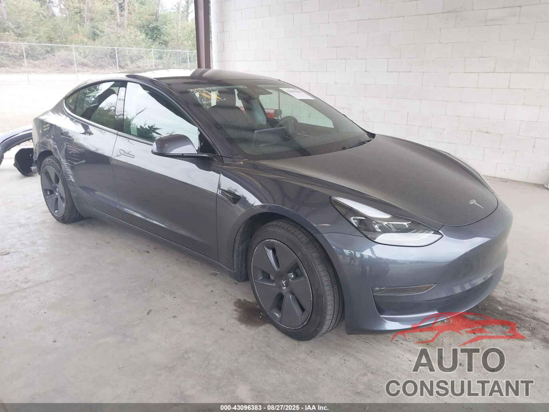 TESLA MODEL 3 2022 - 5YJ3E1EB0NF114734
