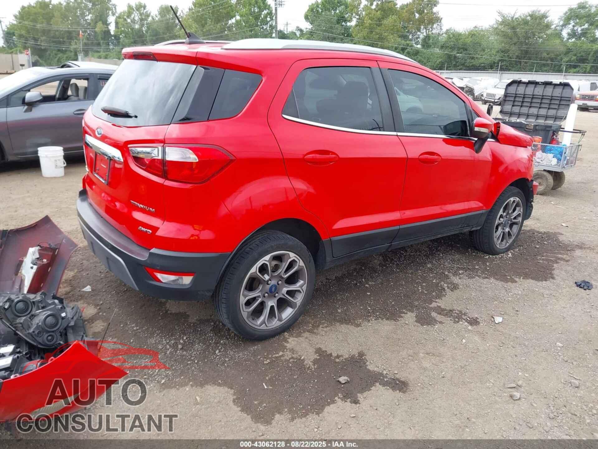 FORD ECOSPORT 2020 - MAJ6S3KL6LC322714