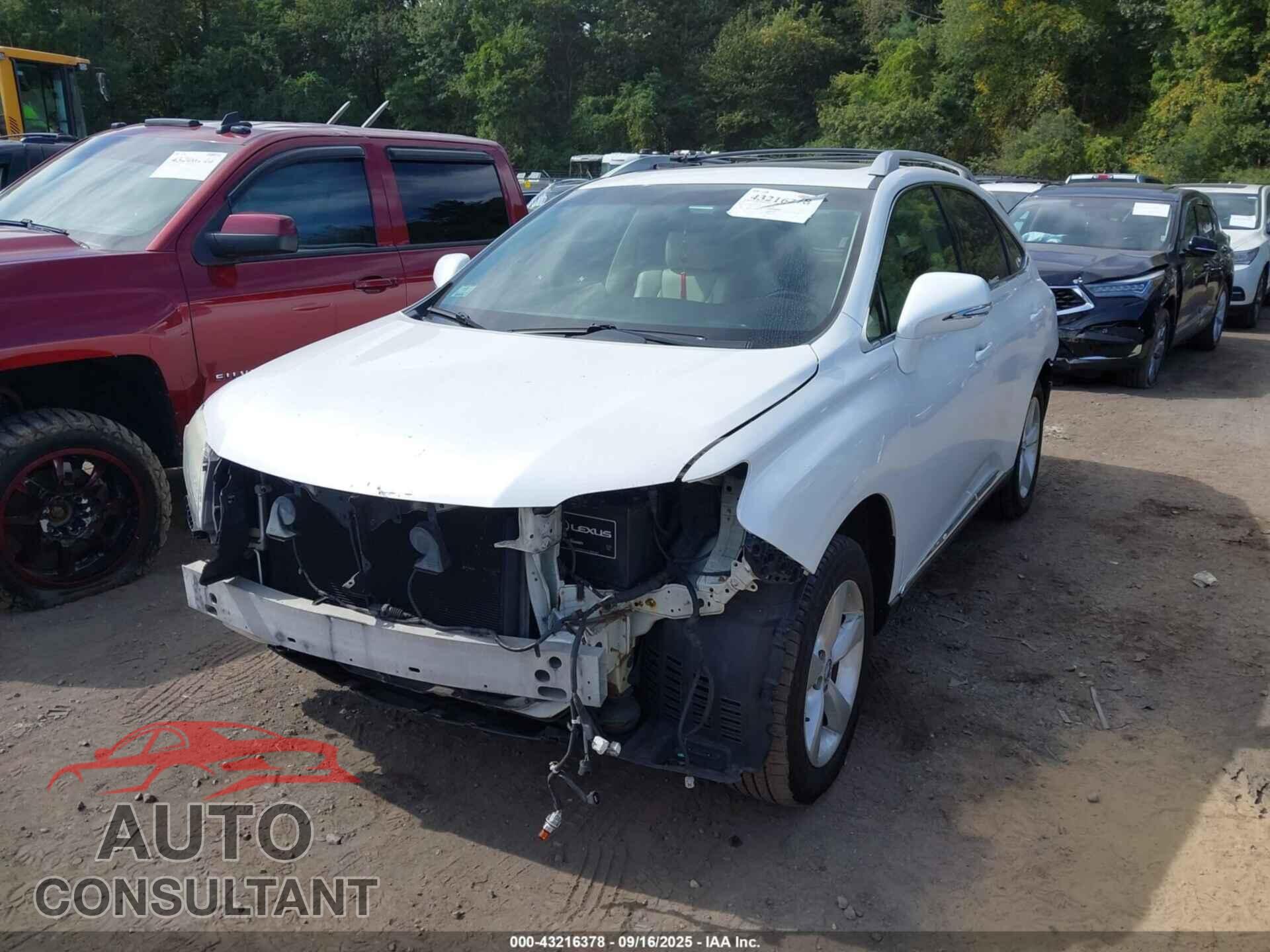 LEXUS RX 350 2015 - 2T2BK1BA3FC264726