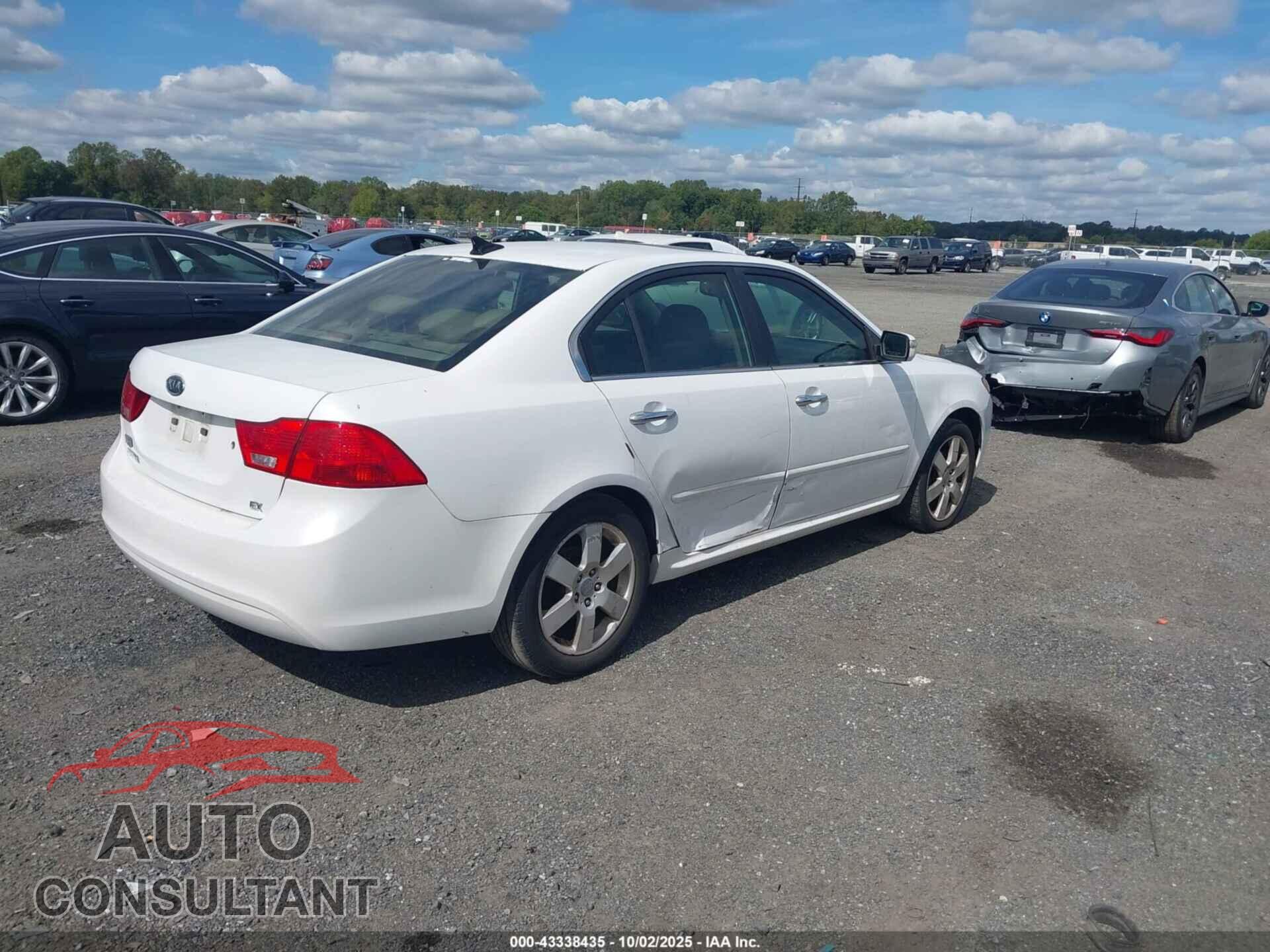 KIA OPTIMA 2010 - KNAGH4A86A5453883