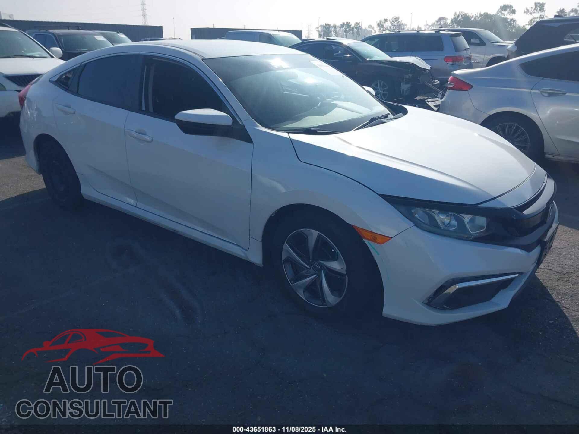 HONDA CIVIC 2019 - 2HGFC2F65KH543143