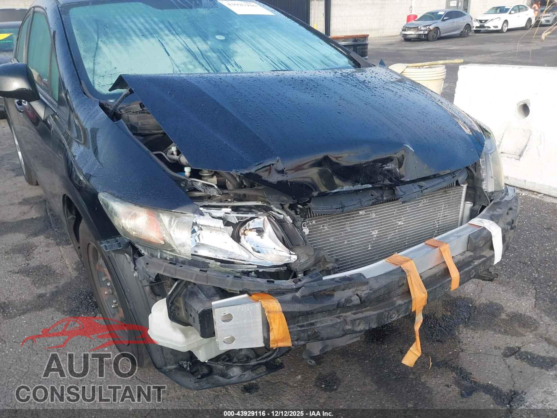 HONDA CIVIC 2013 - 19XFB2F52DE213919