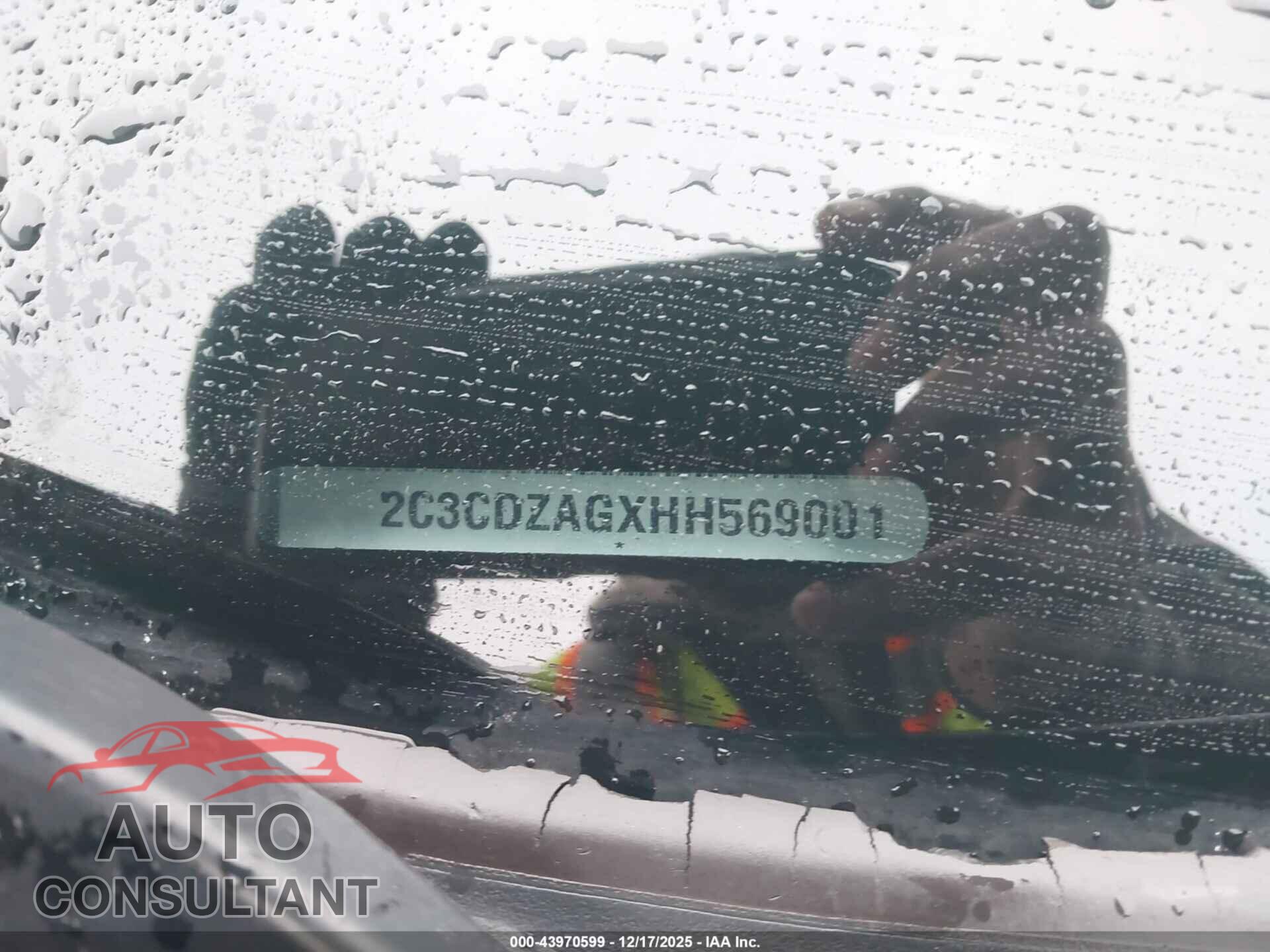 DODGE CHALLENGER 2017 - 2C3CDZAGXHH569001