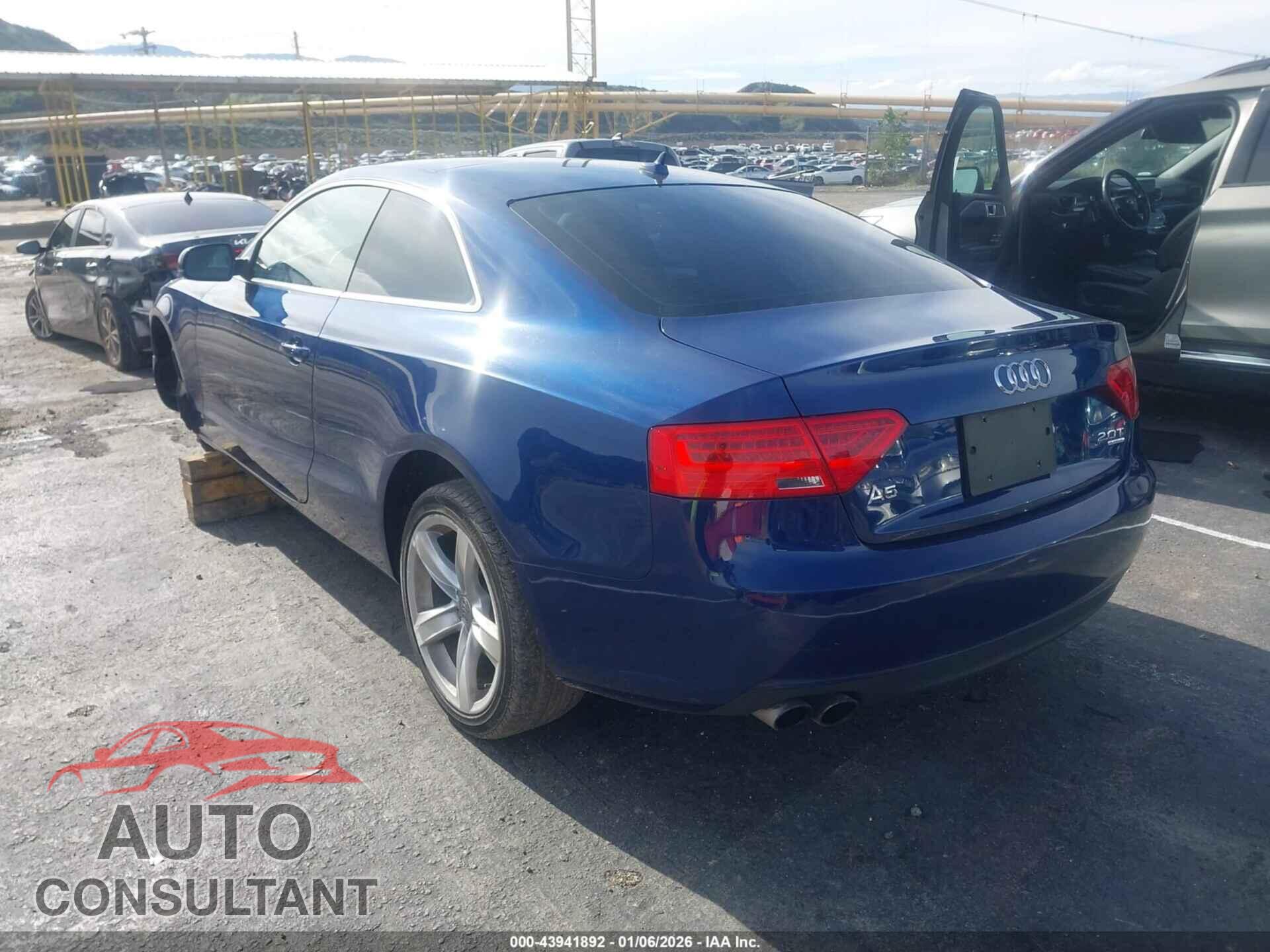 AUDI A5 2013 - WAULFAFR2DA050774