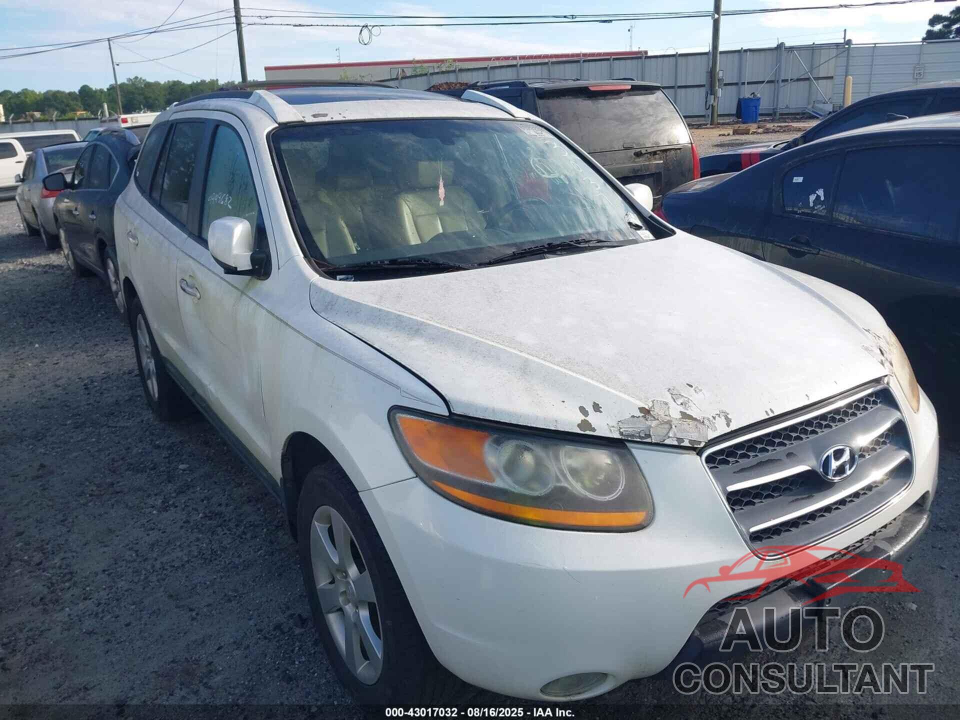 HYUNDAI SANTA FE 2009 - 5NMSH13E89H303037