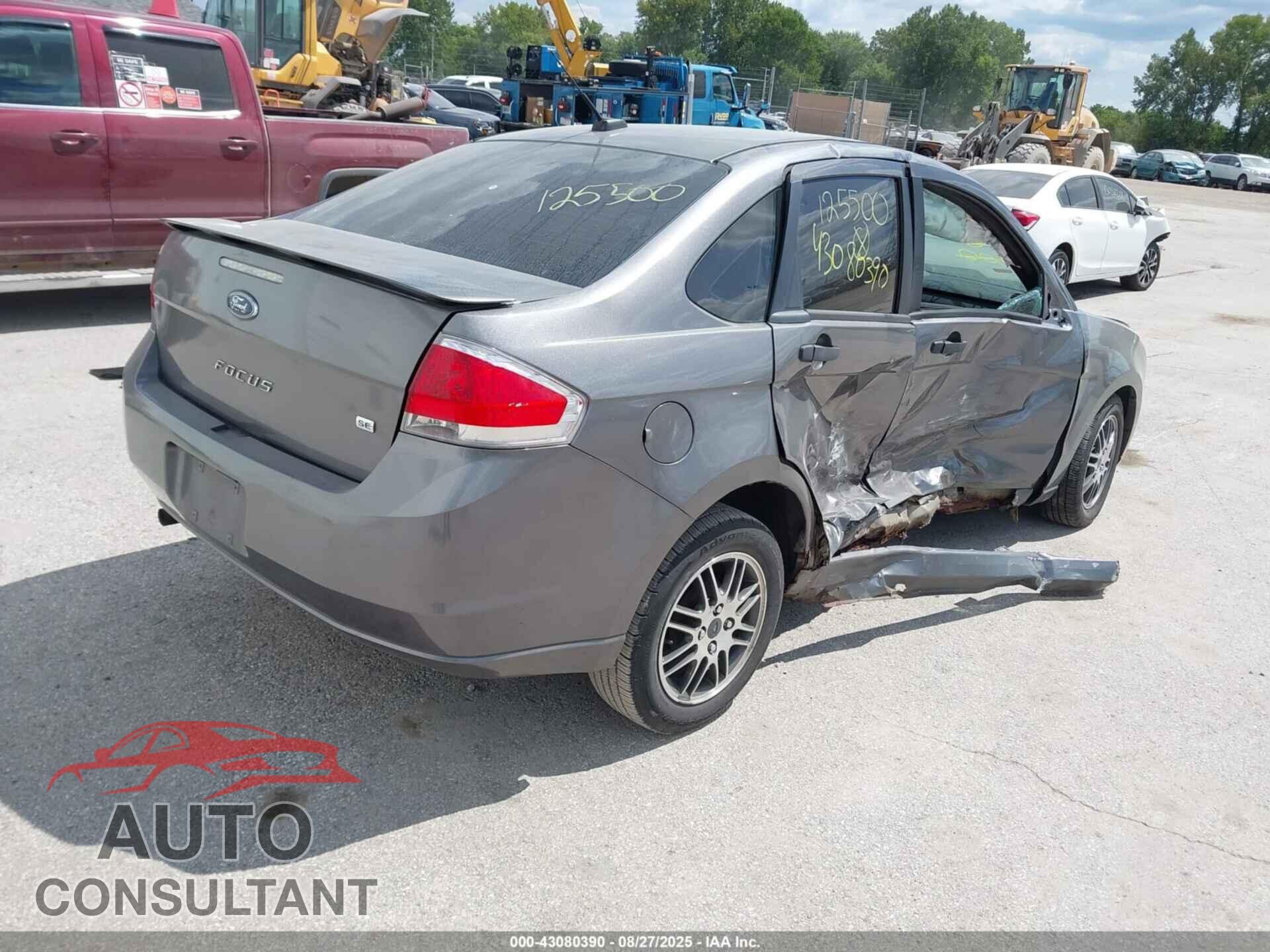 FORD FOCUS 2011 - 1FAHP3FN6BW125500