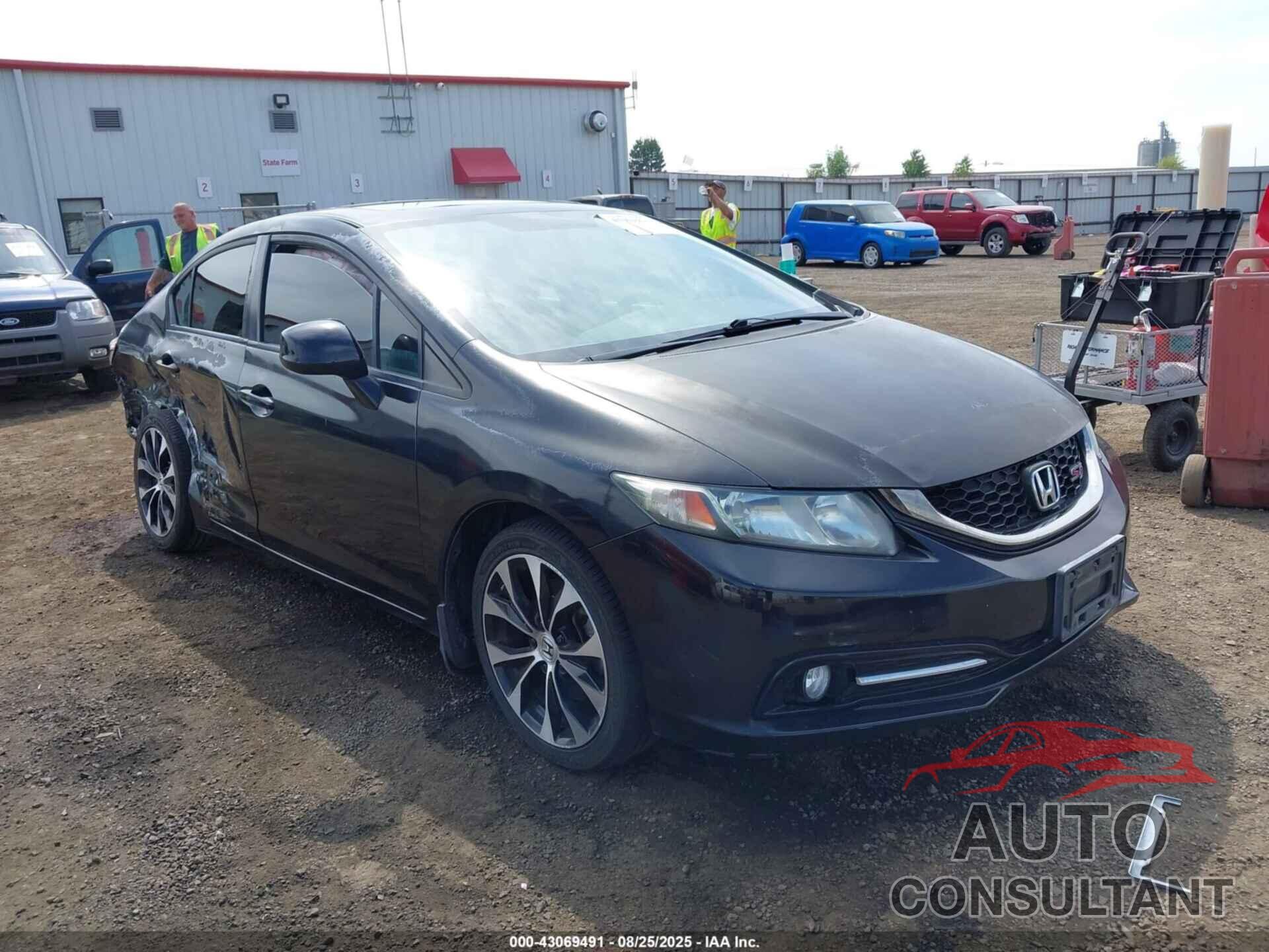 HONDA CIVIC 2013 - 2HGFB6E50DH700454