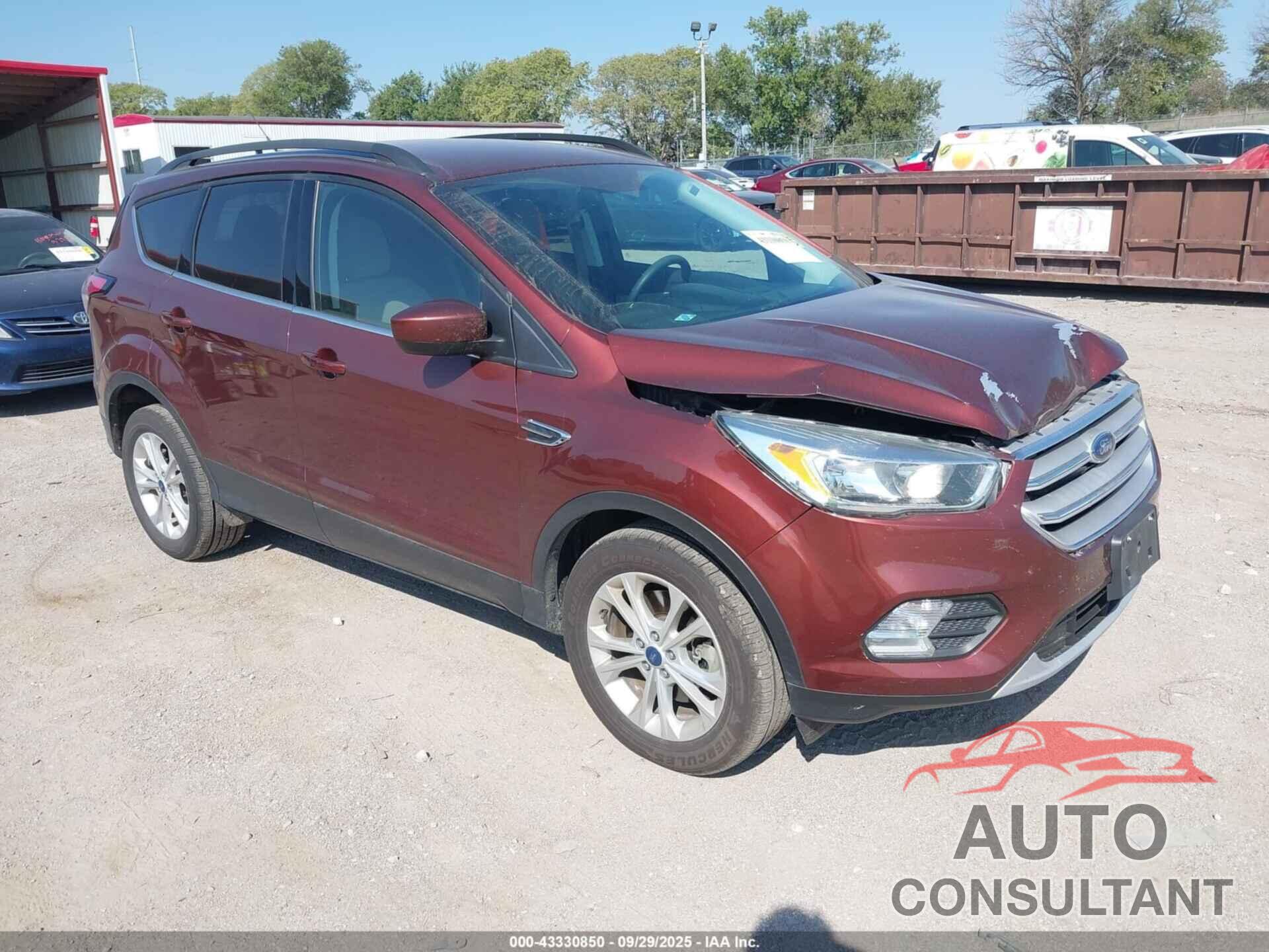 FORD ESCAPE 2018 - 1FMCU9GD2JUA56171