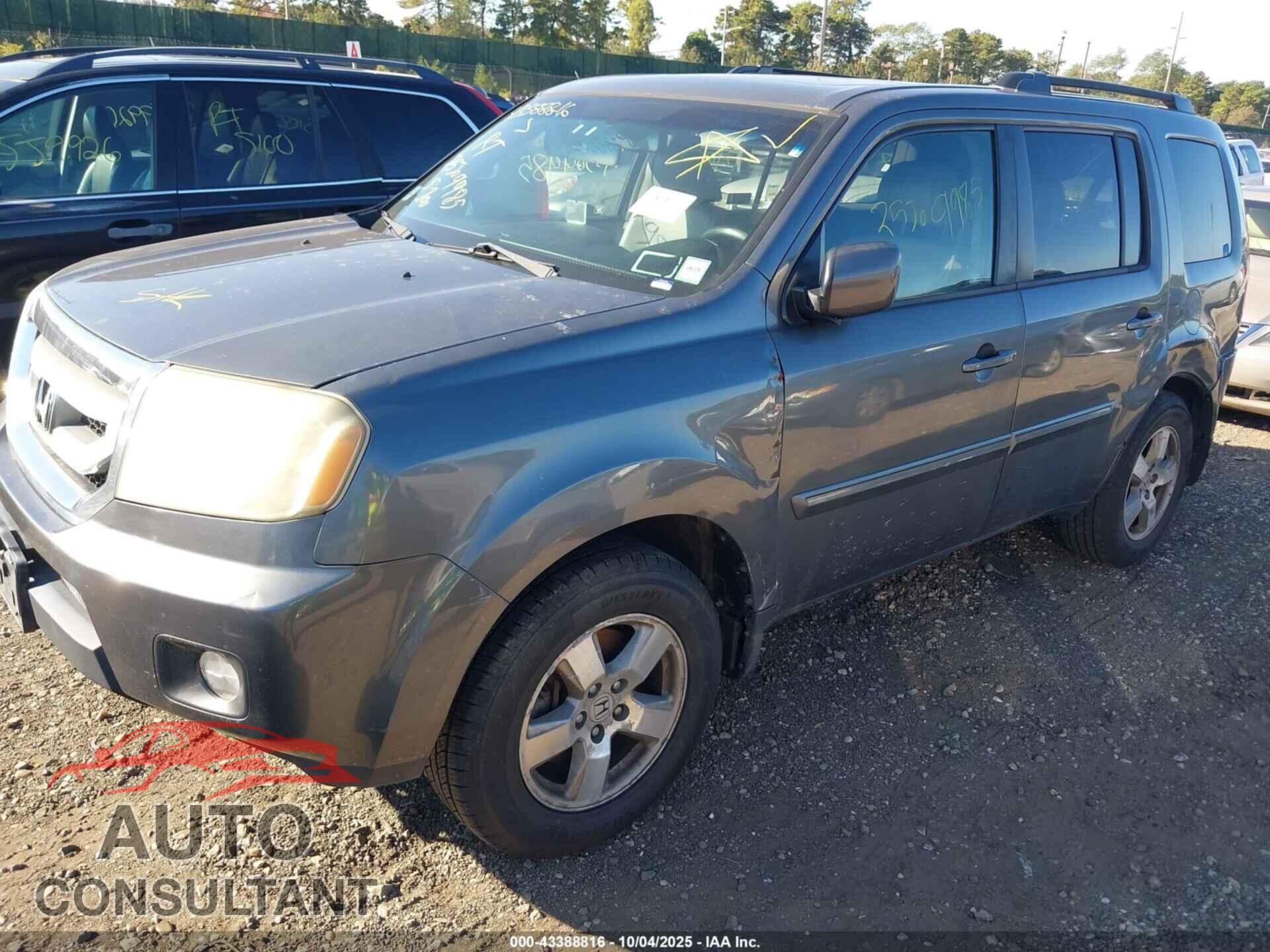HONDA PILOT 2011 - 5FNYF4H55BB009192