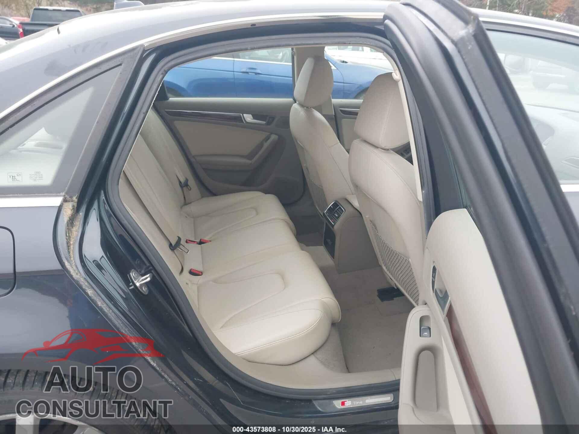 AUDI A4 2012 - WAUFFAFL3CA113176