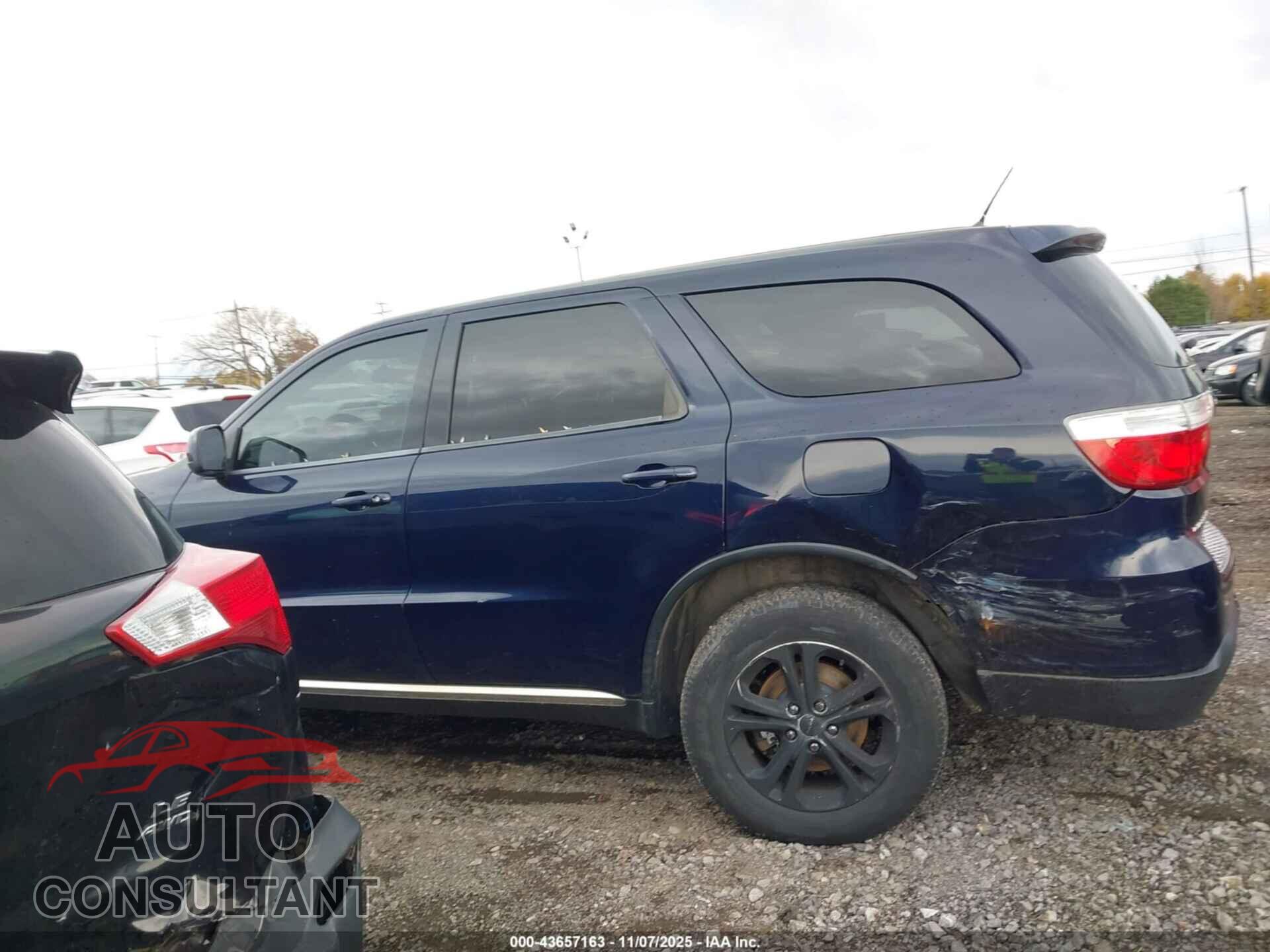 DODGE DURANGO 2013 - 1C4RDJAG2DC512456