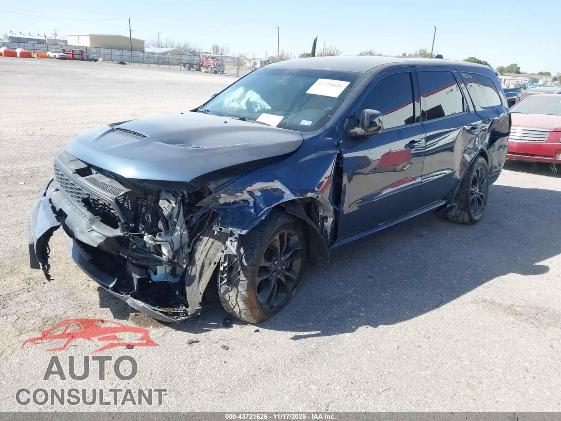 DODGE DURANGO 2021 - 1C4SDHCT2MC694342