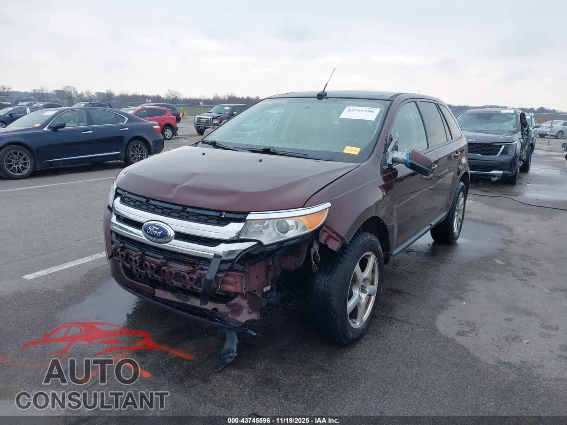 FORD EDGE 2012 - 2FMDK3JC3CBA18951