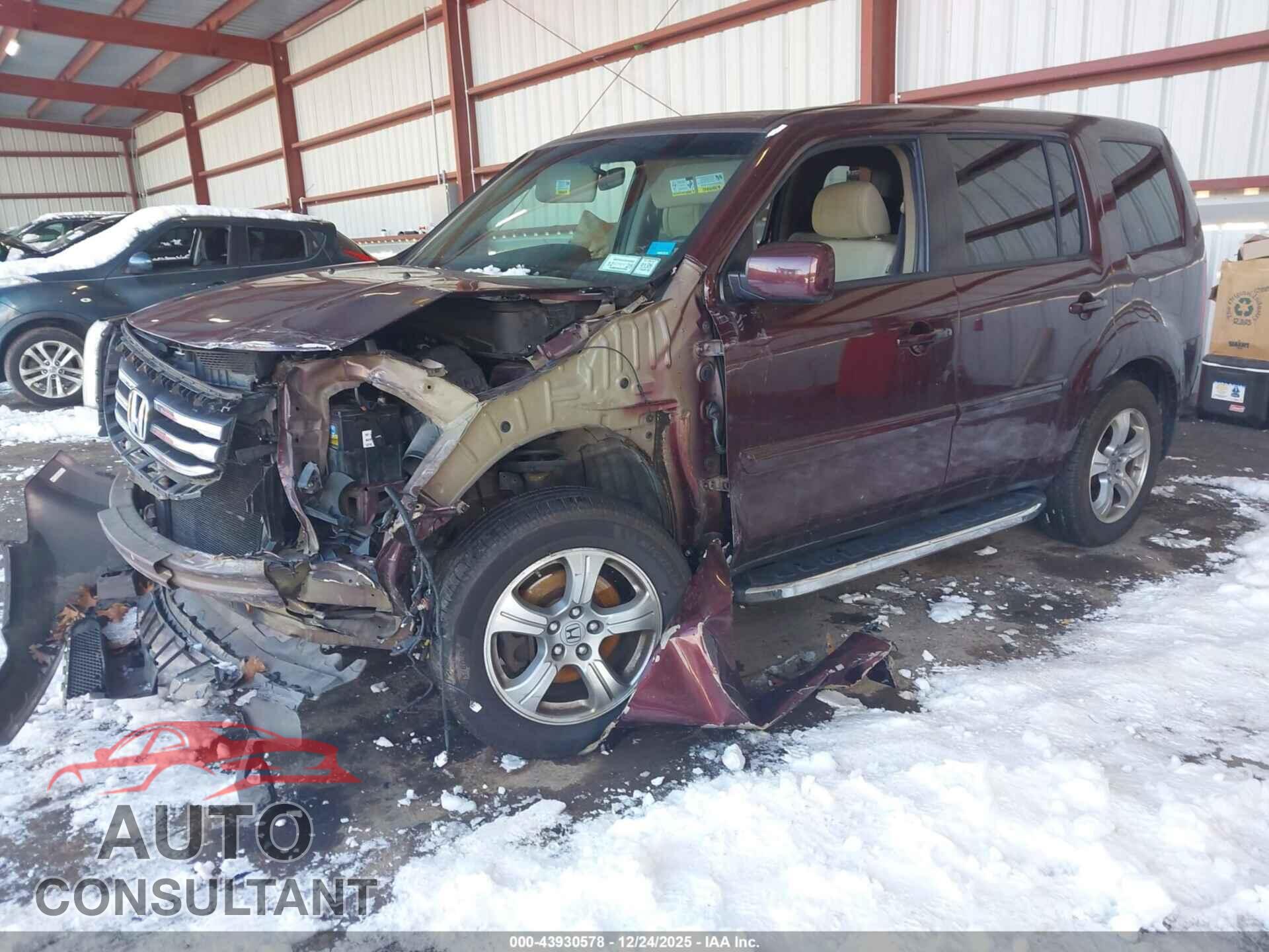 HONDA PILOT 2014 - 5FNYF4H4XEB007322