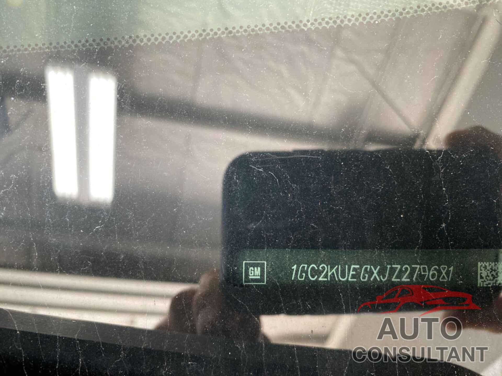 CHEVROLET SILVERADO 2018 - 1GC2KUEGXJZ279681