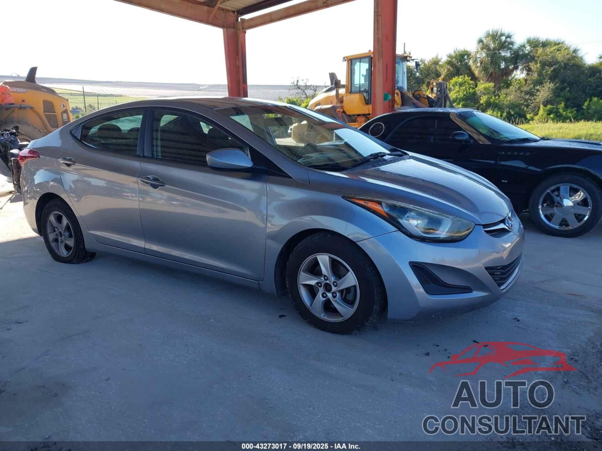 HYUNDAI ELANTRA 2015 - 5NPDH4AE7FH609058