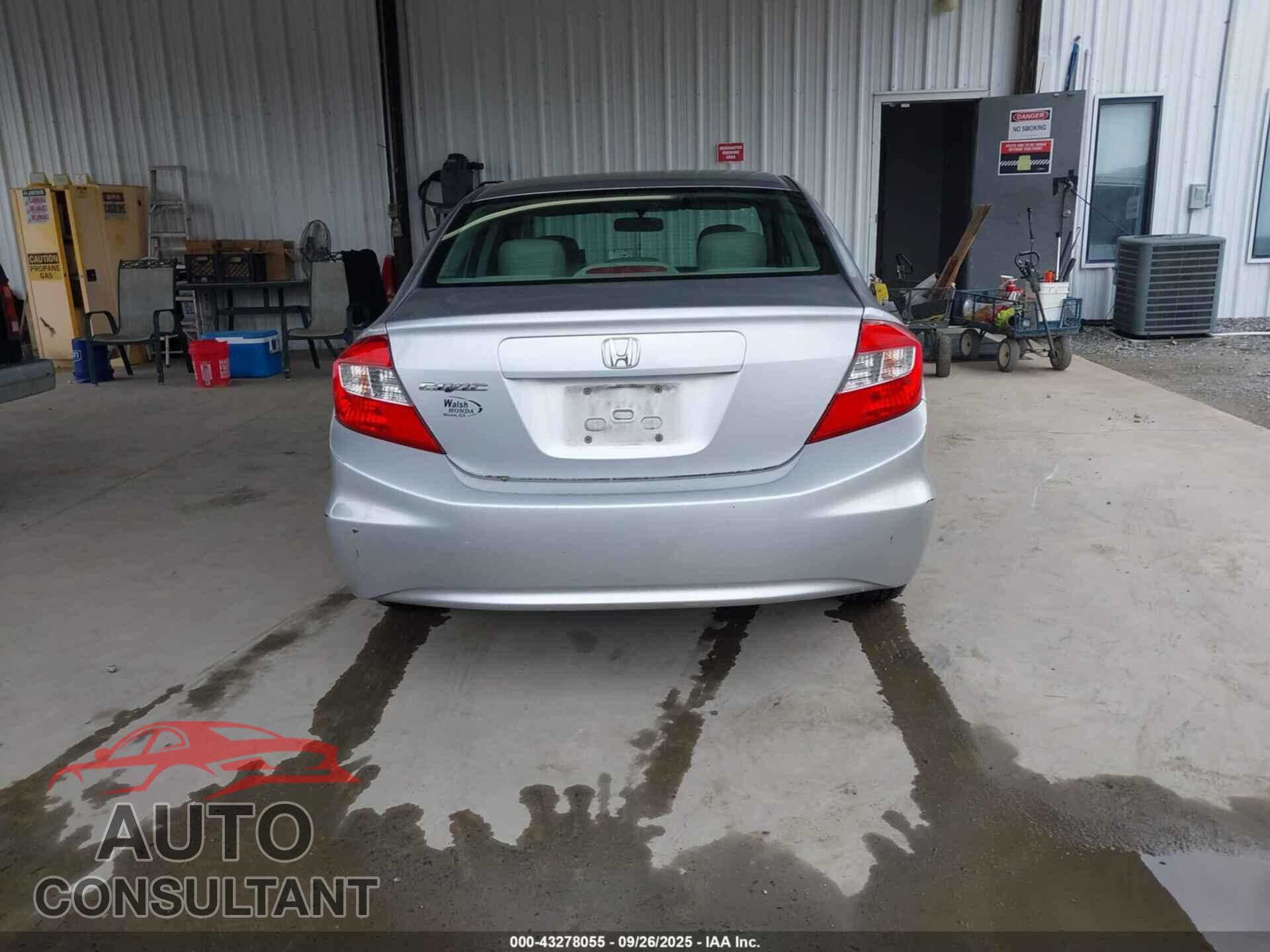 HONDA CIVIC 2012 - 19XFB2F97CE074016