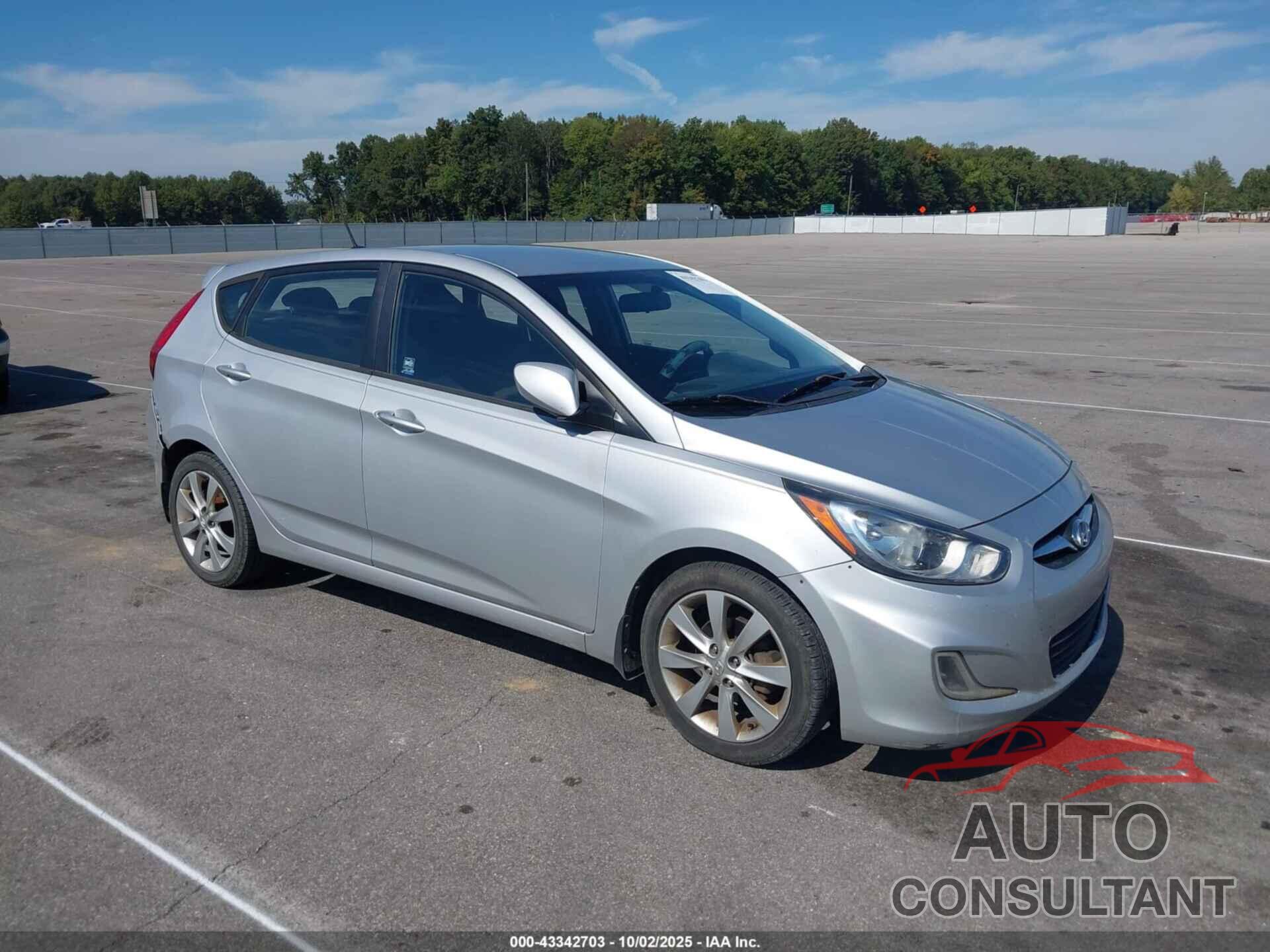HYUNDAI ACCENT 2012 - KMHCU5AE0CU049751