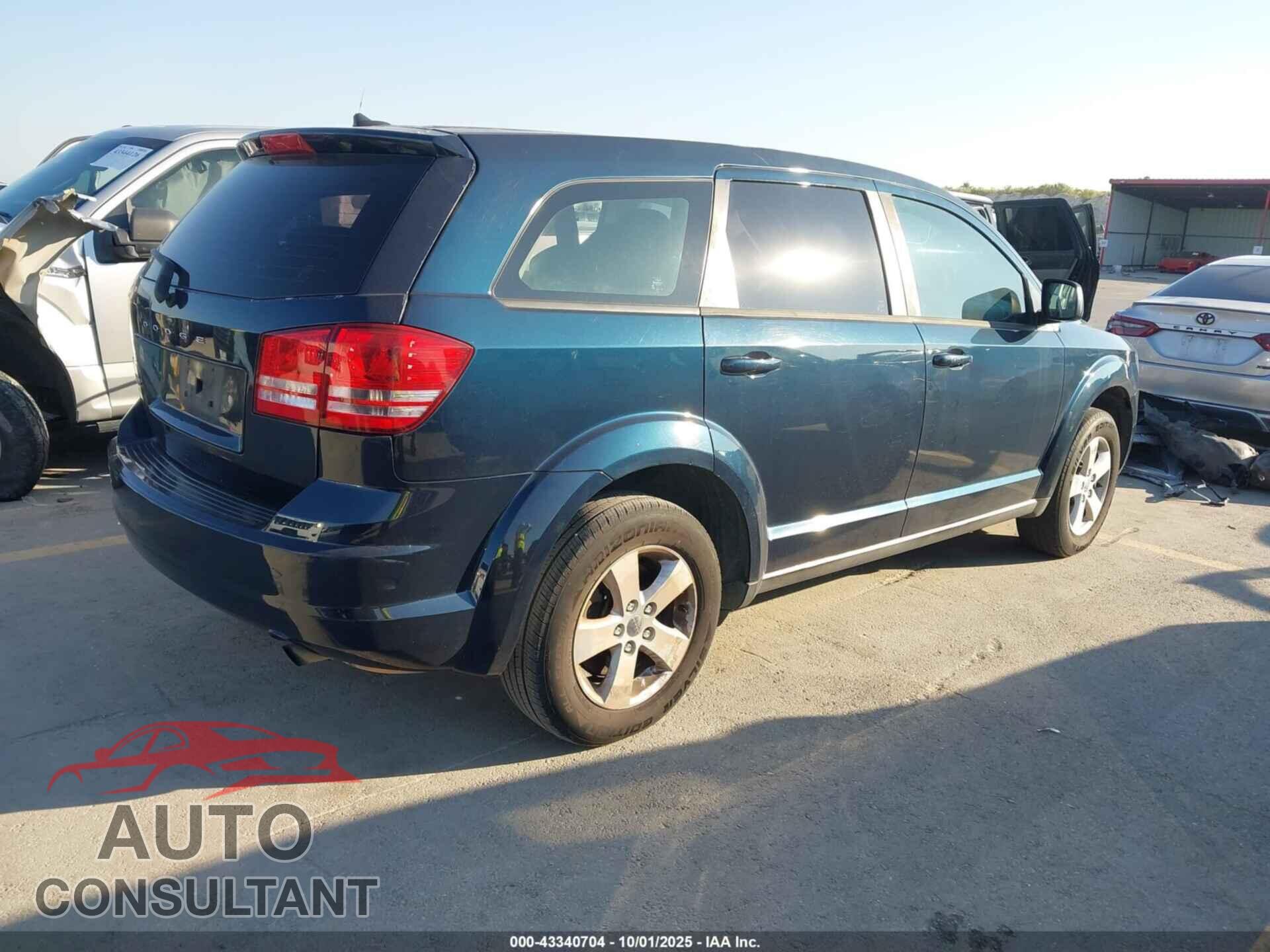 DODGE JOURNEY 2013 - 3C4PDCAB6DT657012