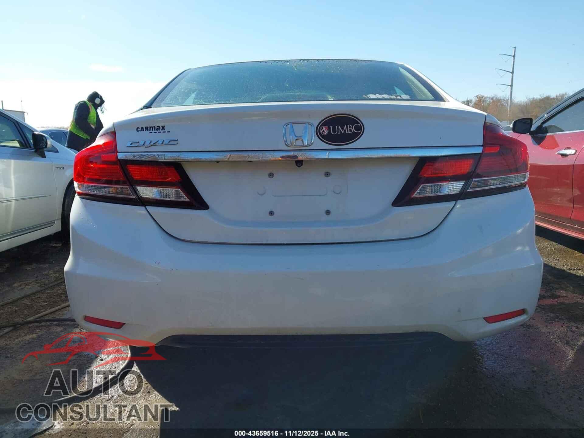 HONDA CIVIC 2013 - 19XFB2F94DE207008