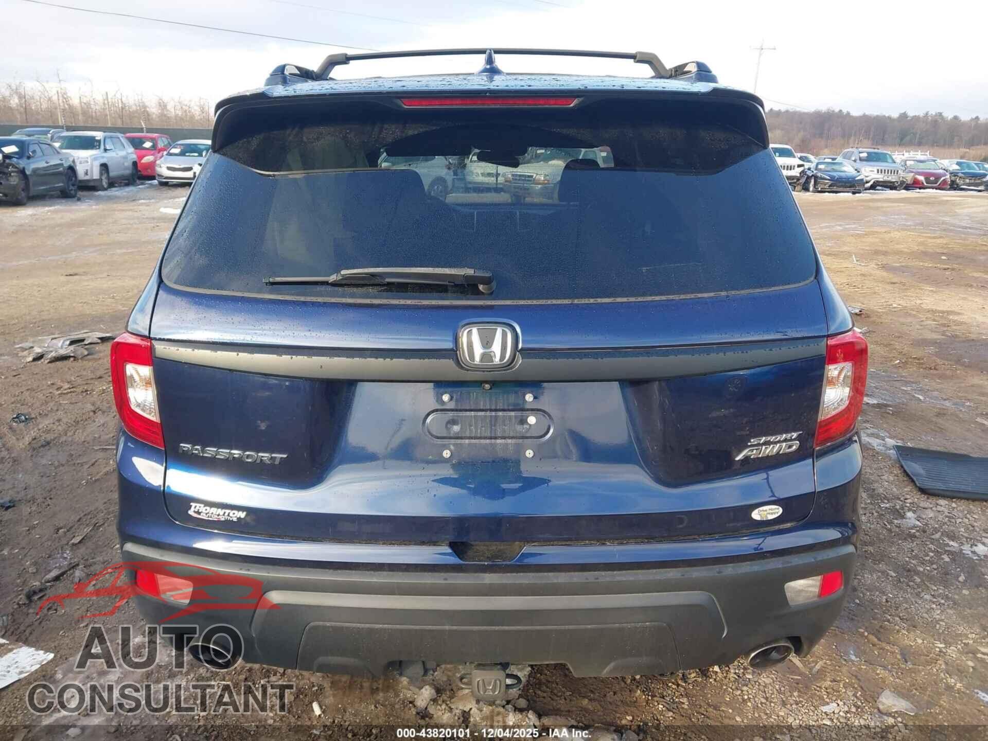 HONDA PASSPORT 2019 - 5FNYF8H21KB013169