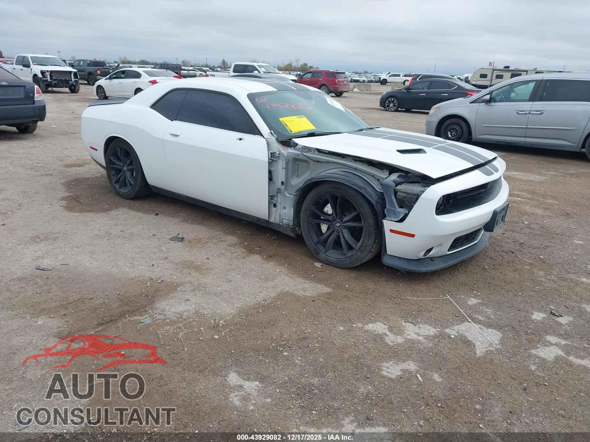 DODGE CHALLENGER 2017 - 2C3CDZAG6HH611468