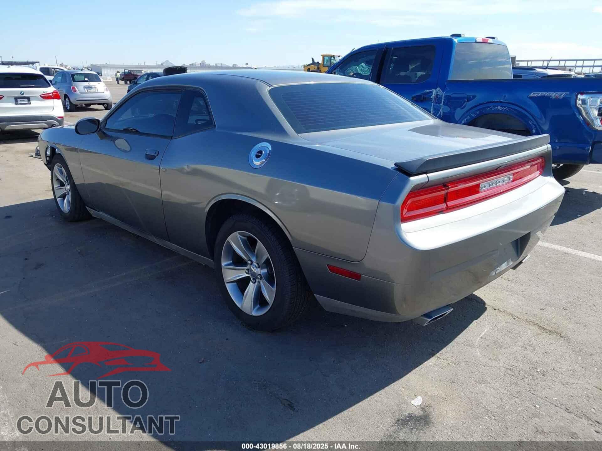 DODGE CHALLENGER 2012 - 2C3CDYAG0CH106268