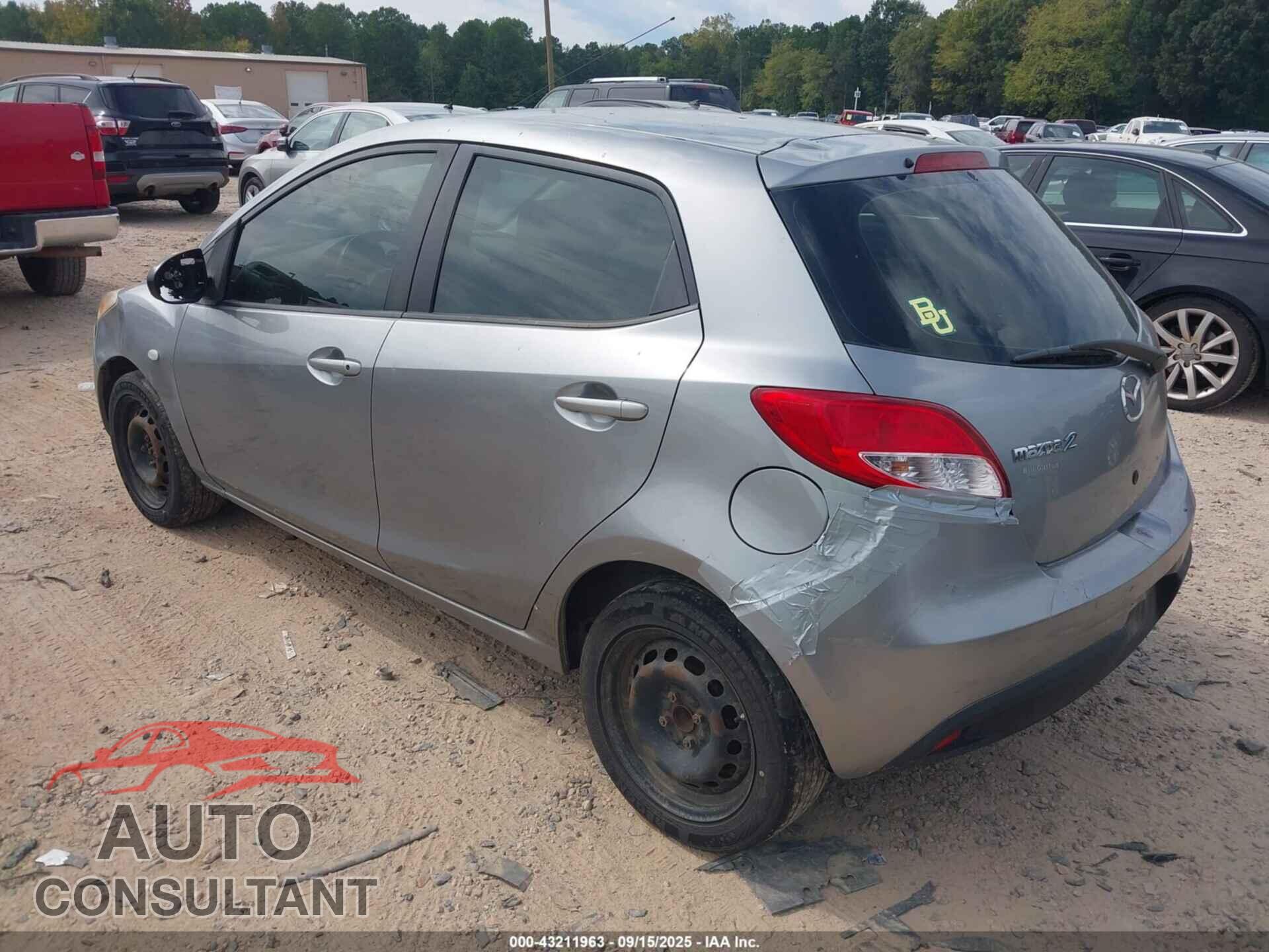 MAZDA MAZDA2 2013 - JM1DE1KZ3D0169665
