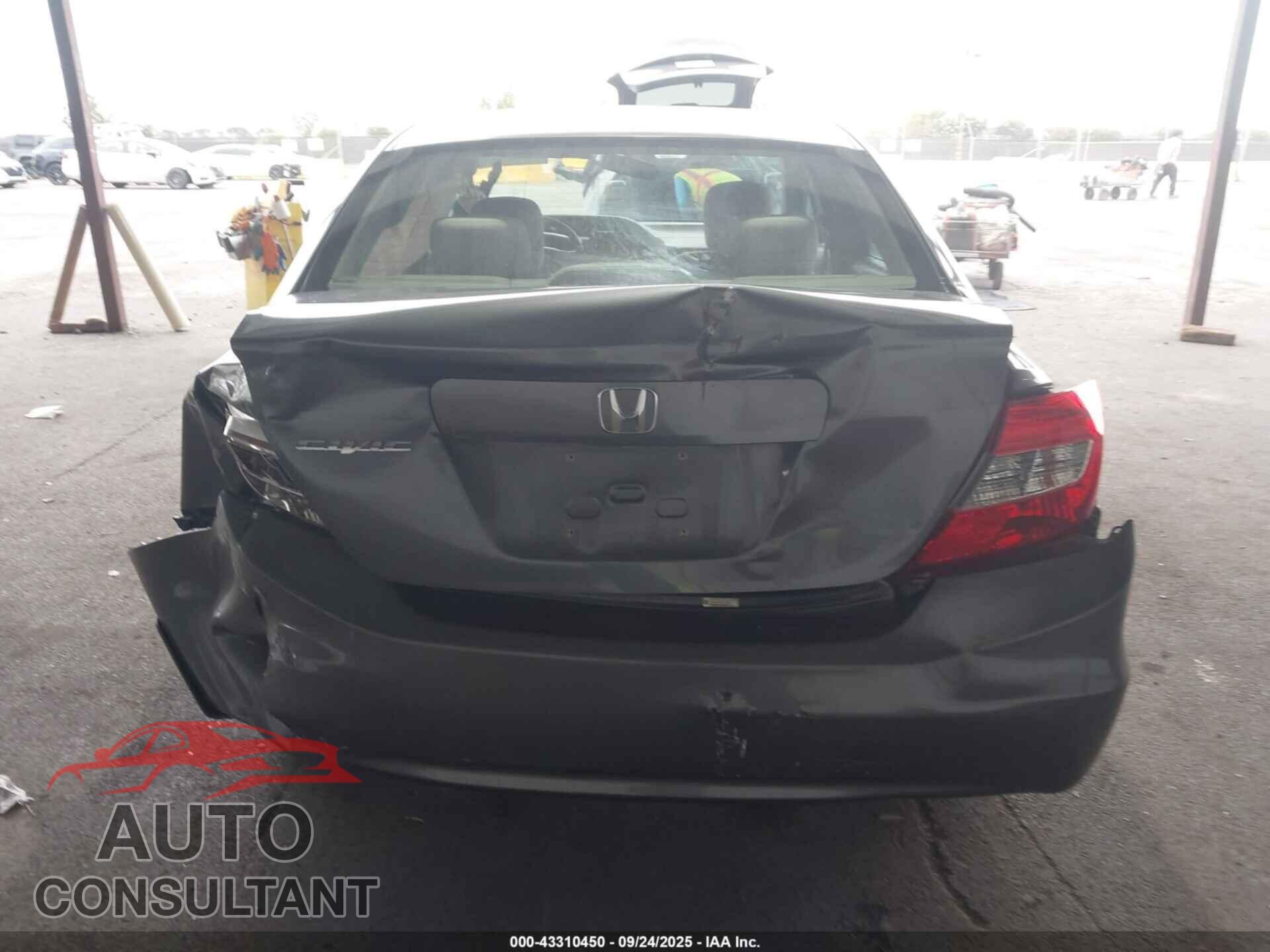 HONDA CIVIC 2012 - 19XFB2F85CE374788