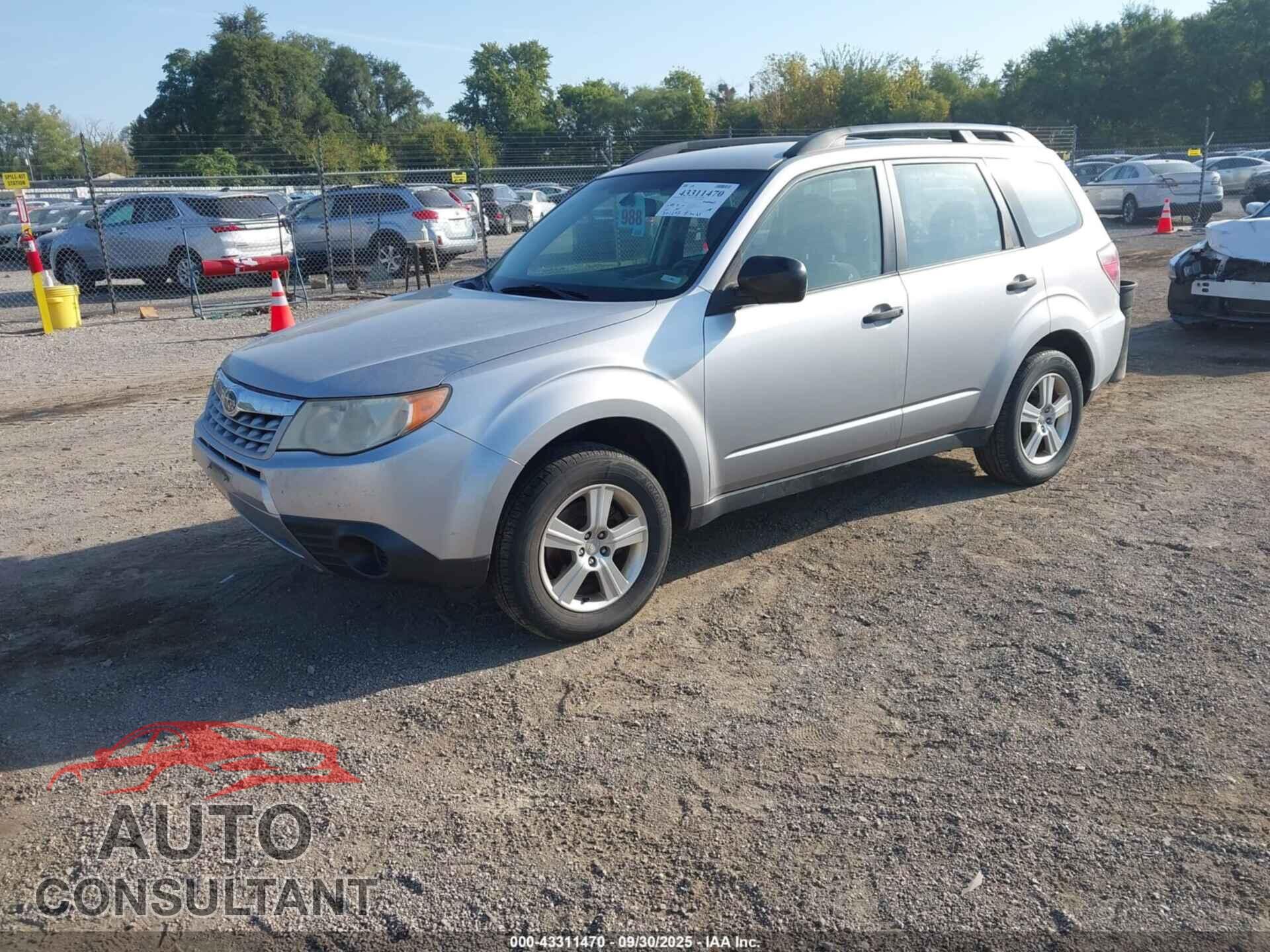 SUBARU FORESTER 2012 - JF2SHBBC0CG459255