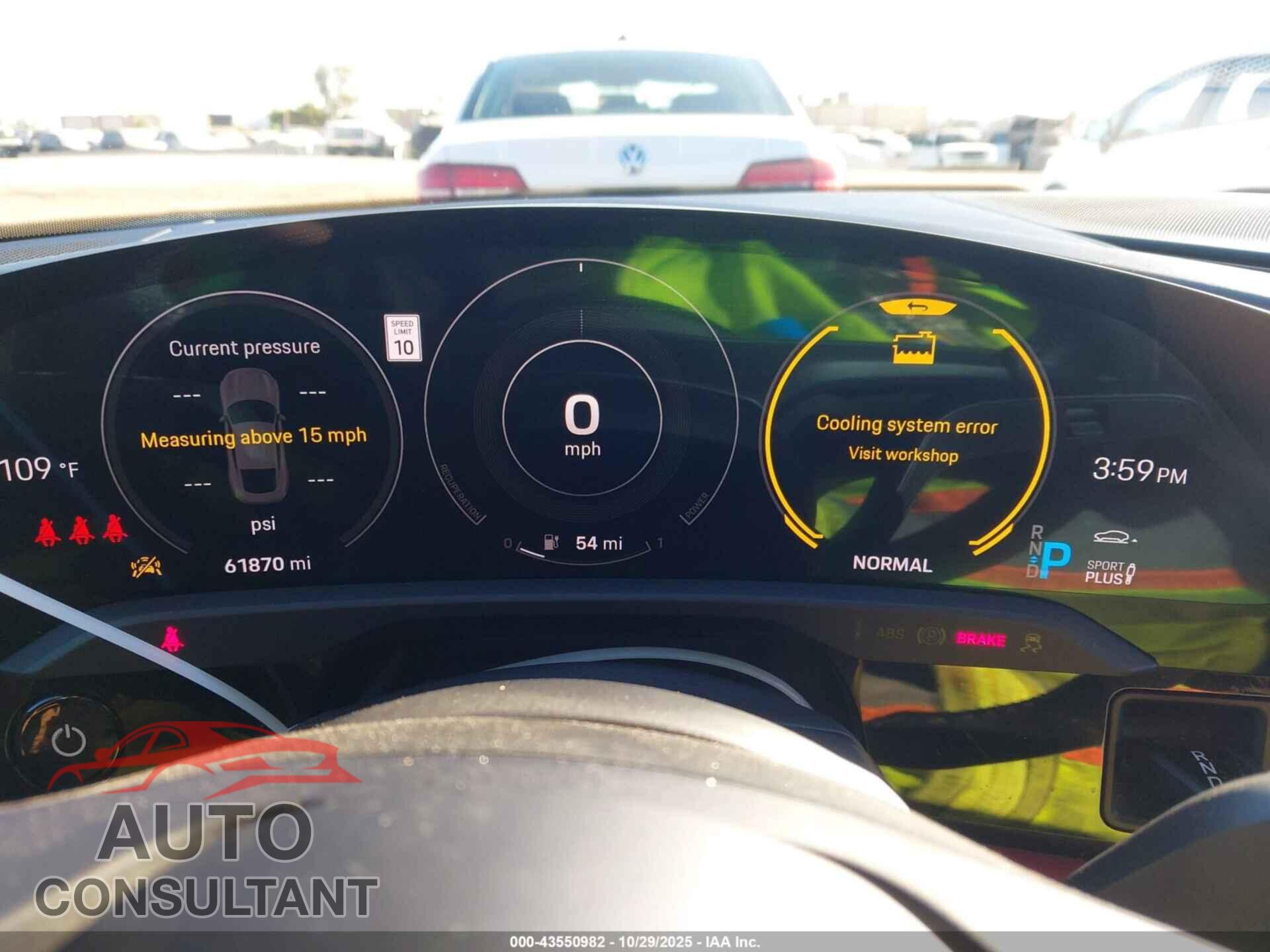 PORSCHE TAYCAN 2020 - WP0AB2Y12LSA51664
