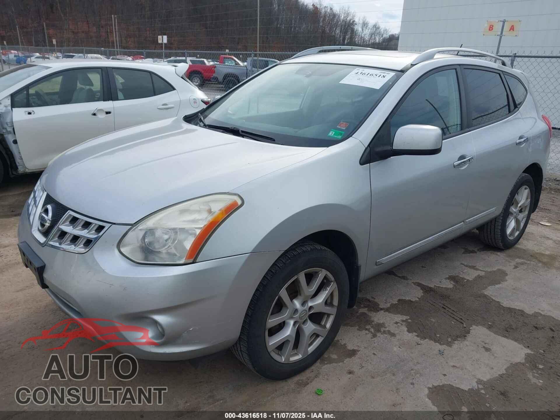 NISSAN ROGUE 2011 - JN8AS5MV9BW292995