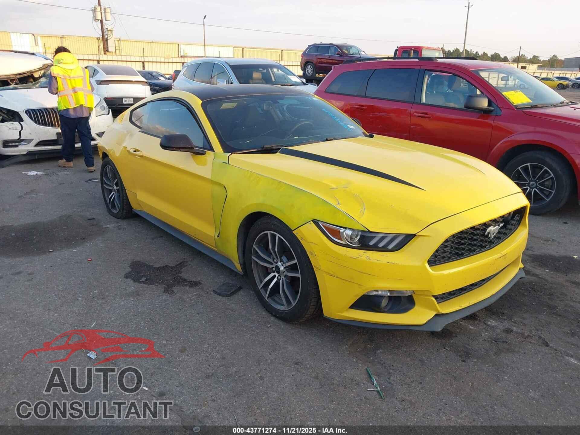 FORD MUSTANG 2016 - 1FA6P8TH0G5202880