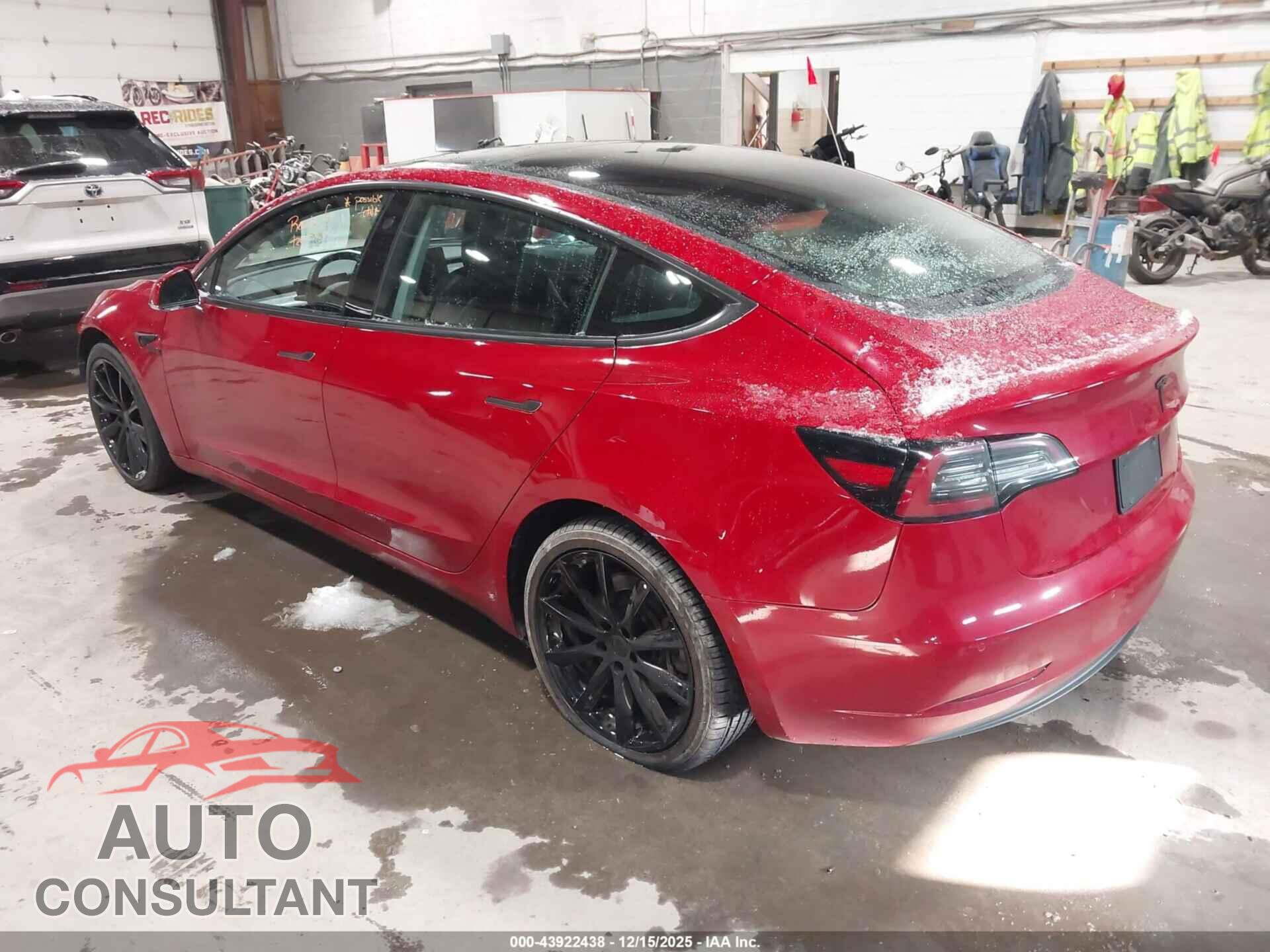 TESLA MODEL 3 2019 - 5YJ3E1EA6KF411574
