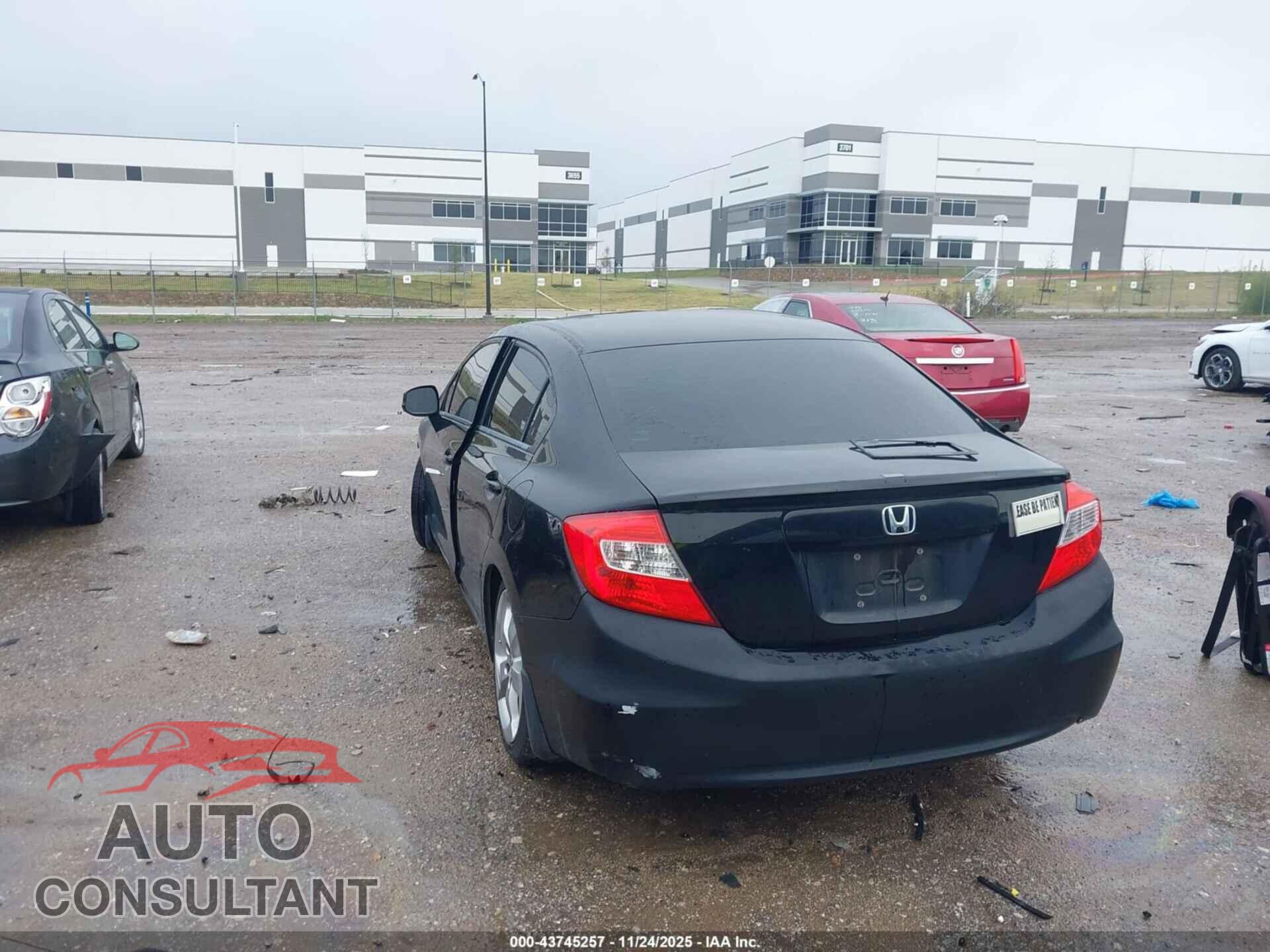 HONDA CIVIC 2012 - 19XFB2F85CE063295