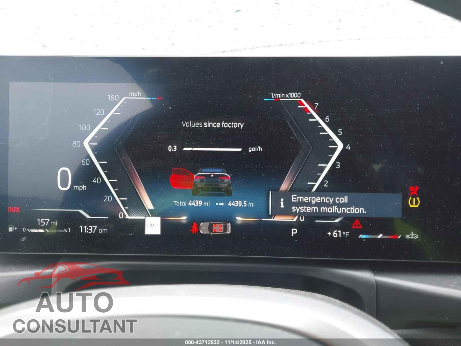 BMW 430I 2025 - WBA33DB00SCU18176
