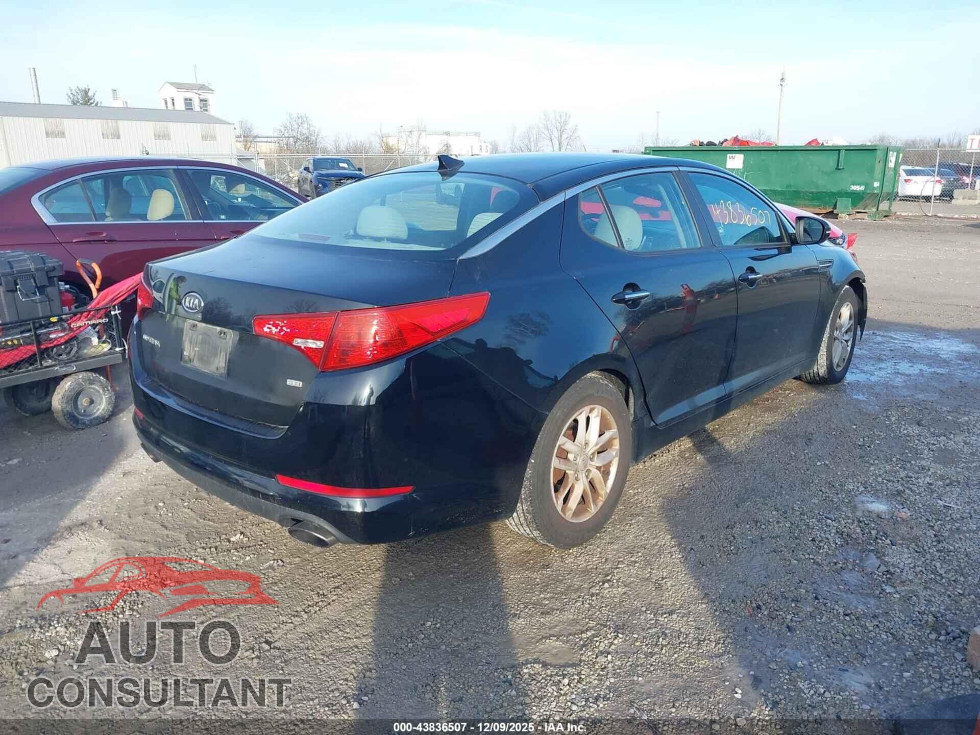KIA OPTIMA 2012 - KNAGM4A70C5292906