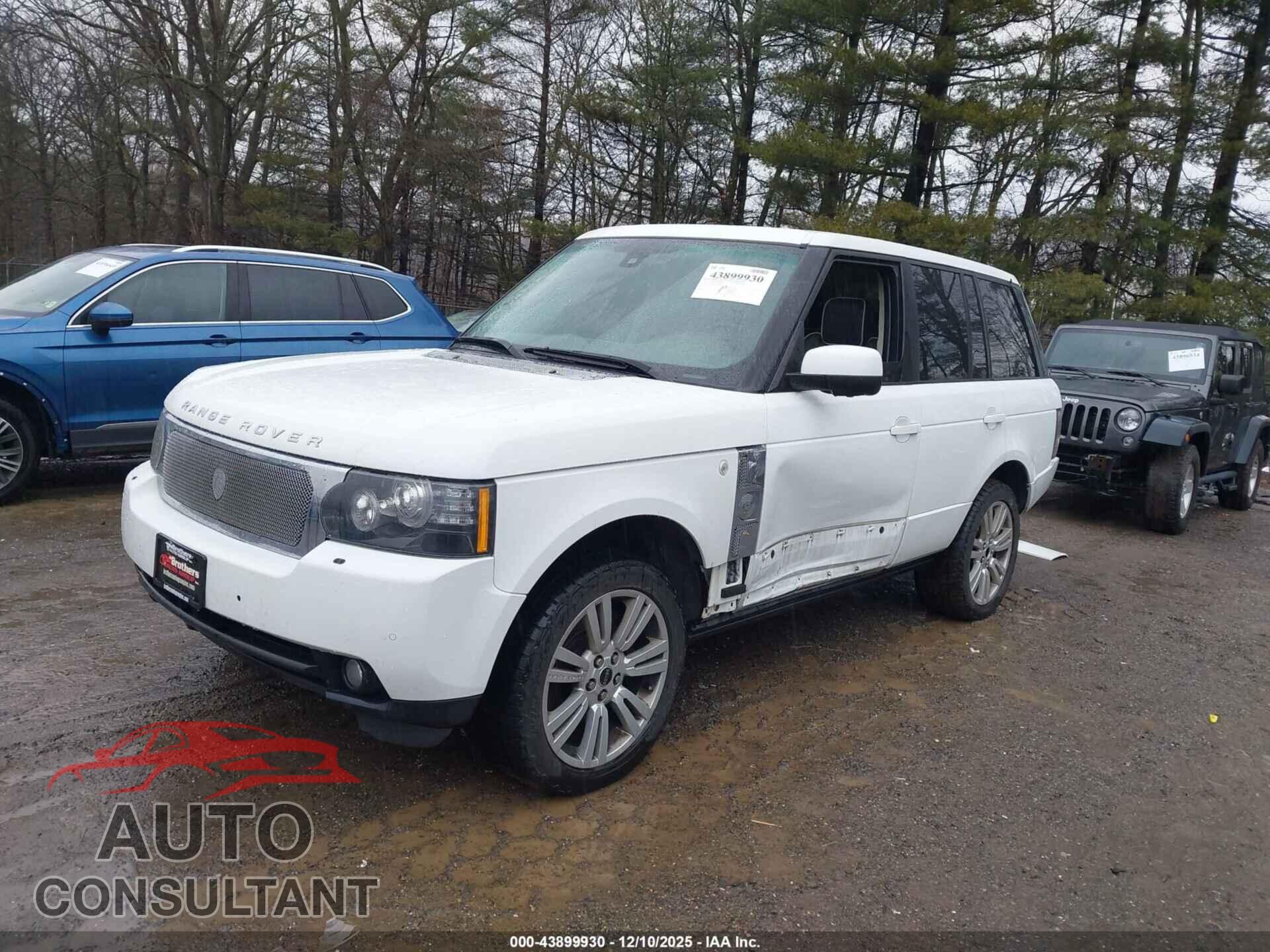LAND ROVER RANGE ROVER 2012 - SALMF1D41CA392240