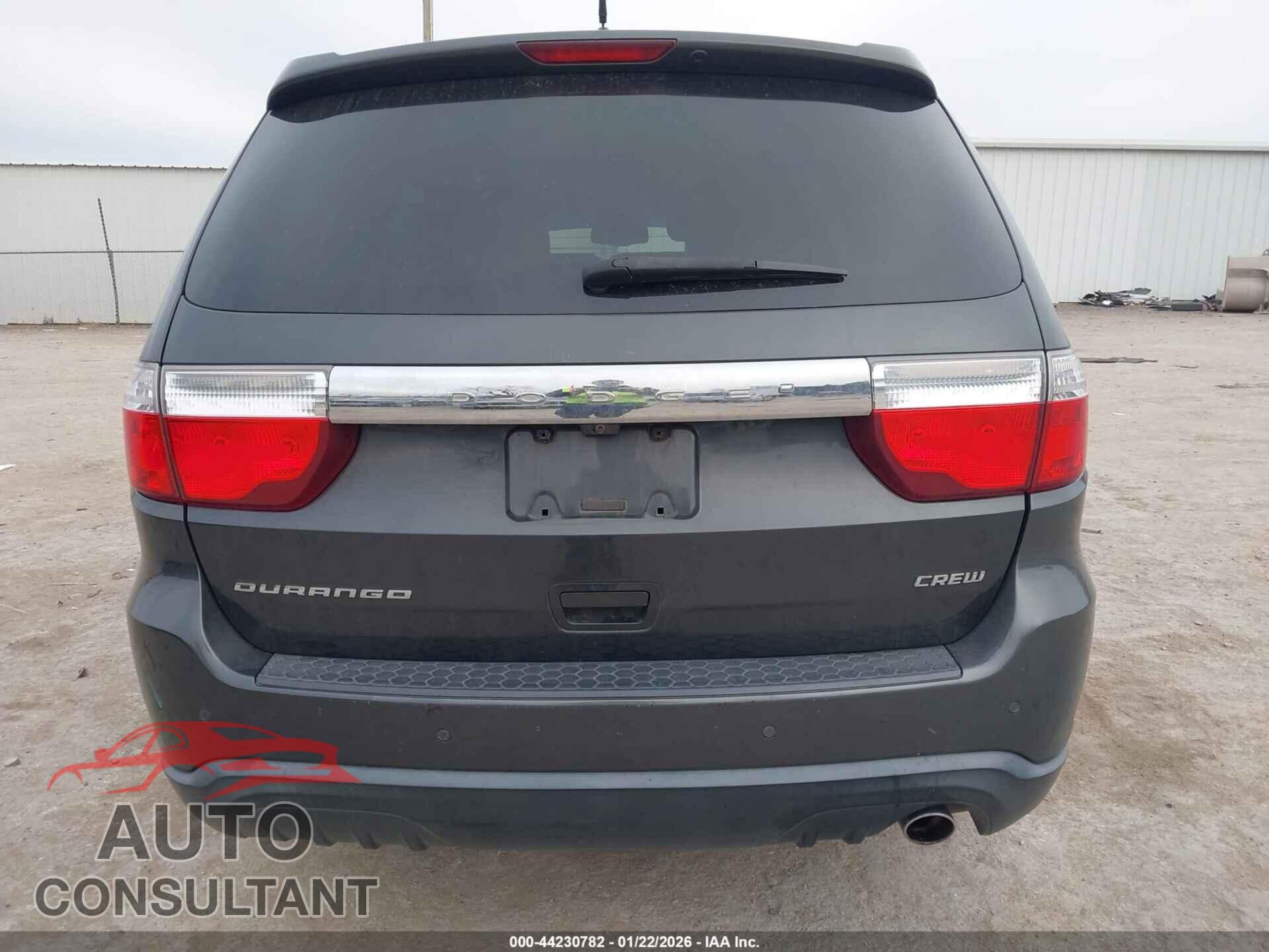 DODGE DURANGO 2011 - 1D4RD4GG6BC720364
